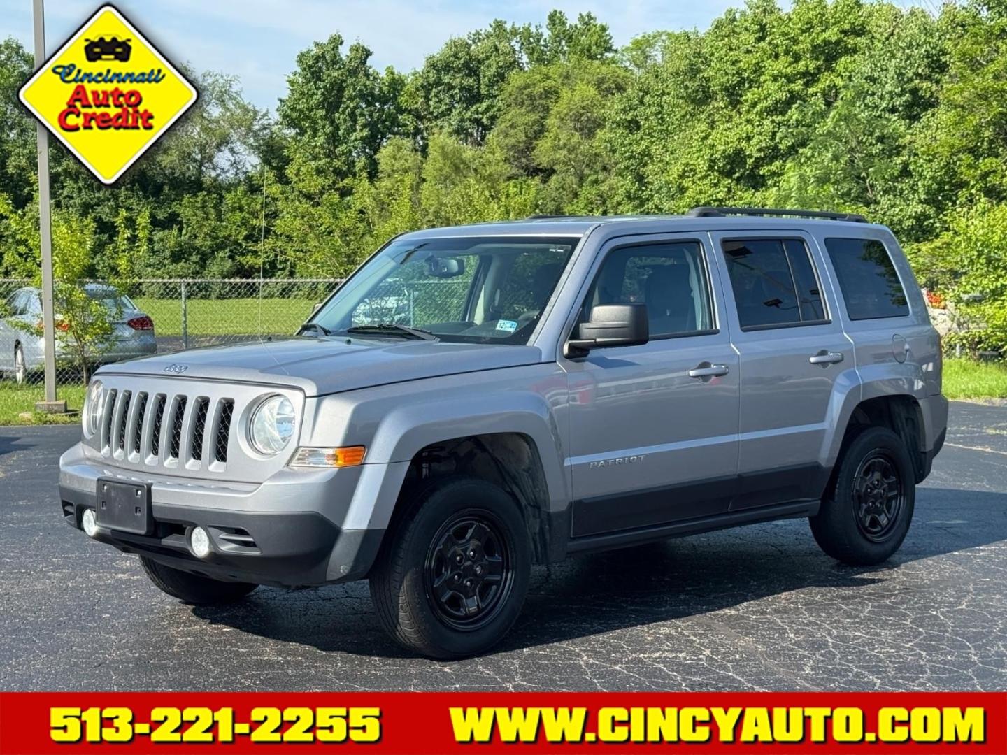 2016 Billet Silver Metallic Clear Coat Jeep Patriot Sport (1C4NJRBB6GD) with an 2.4L I4 172hp 165ft. lbs. Sequential Multiport Fuel Injection engine, 6-Speed Shiftable Automatic transmission, located at 5489 Dixie Highway, Fairfield, OH, 45014, (513) 221-2255, 39.333084, -84.523834 - Photo#0