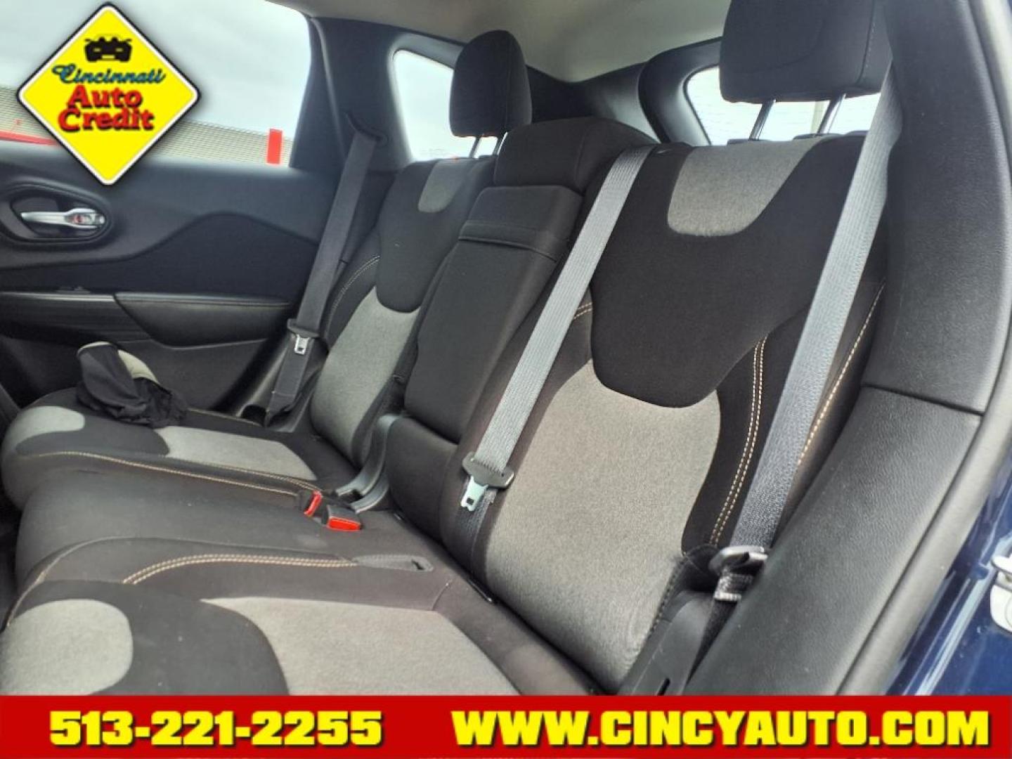 2016 True Blue Pearl Coat Jeep Cherokee Sport (1C4PJLAB9GW) with an 2.4L 2.4L I4 180hp 171ft. lbs. Sequential Multiport Fuel Injection engine, 9-Speed Shiftable Automatic transmission, located at 5489 Dixie Highway, Fairfield, OH, 45014, (513) 221-2255, 39.333084, -84.523834 - Photo#4