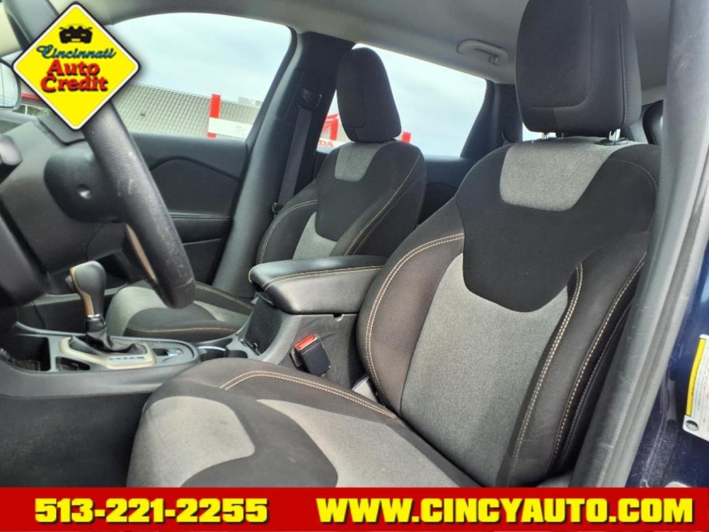 2016 True Blue Pearl Coat Jeep Cherokee Sport (1C4PJLAB9GW) with an 2.4L 2.4L I4 180hp 171ft. lbs. Sequential Multiport Fuel Injection engine, 9-Speed Shiftable Automatic transmission, located at 5489 Dixie Highway, Fairfield, OH, 45014, (513) 221-2255, 39.333084, -84.523834 - Photo#5