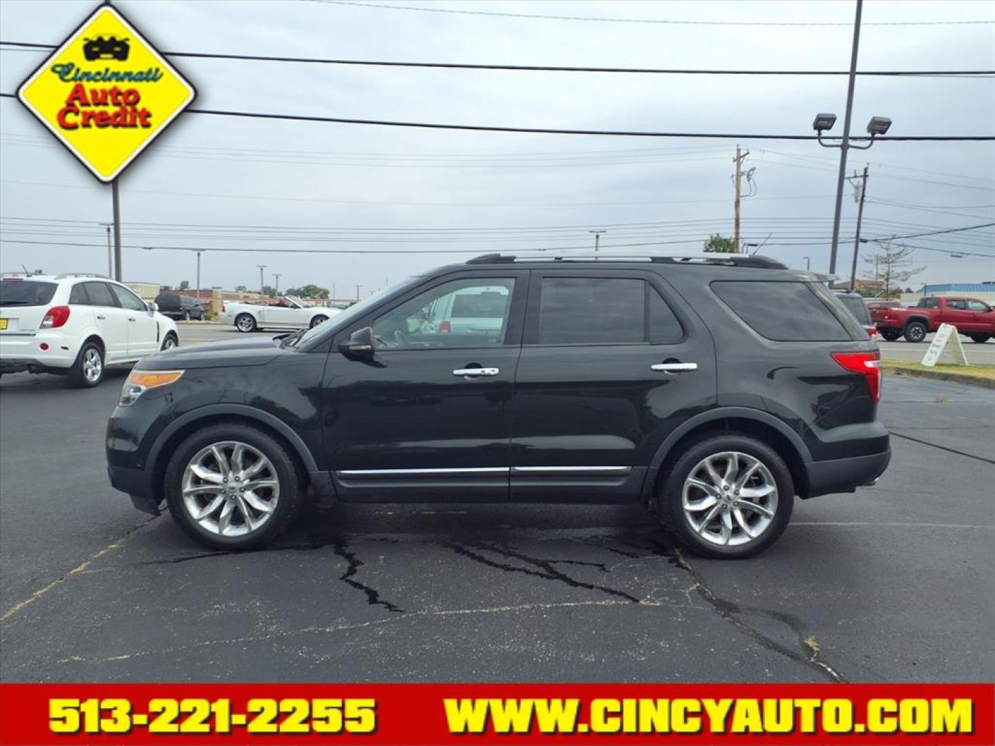 2012 Black Ford Explorer Limited (1FMHK8F88CG) with an 3.5L 3.5L V6 290hp 255ft. lbs. Sequential Multiport Fuel Injection engine, 6-Speed Shiftable Automatic transmission, located at 5489 Dixie Highway, Fairfield, OH, 45014, (513) 221-2255, 39.333084, -84.523834 - Photo#1