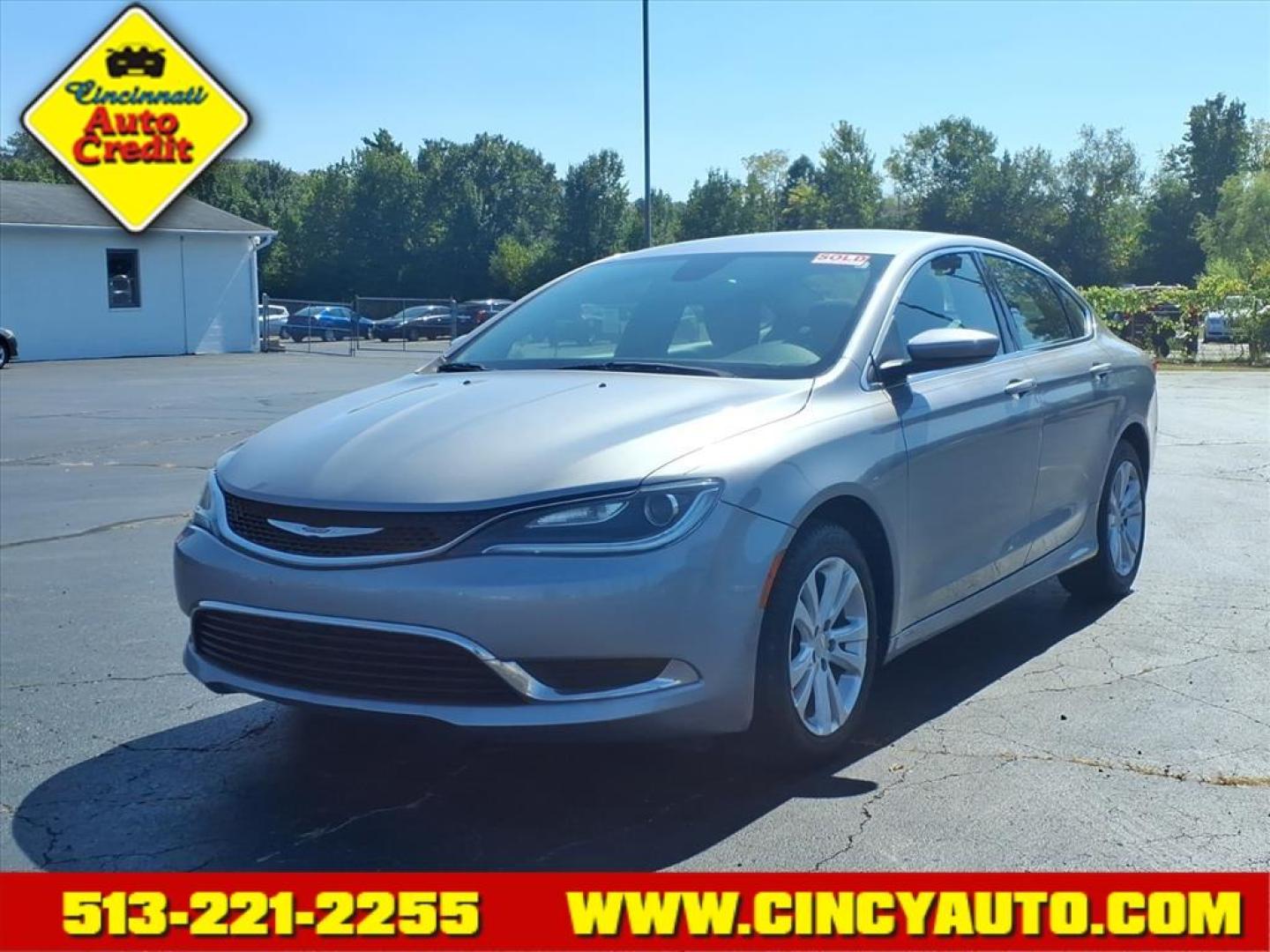 2016 Billet Silver Metallic Clear Coat Chrysler 200 Limited (1C3CCCAB2GN) with an 2.4L 2.4L I4 184hp 173ft. lbs. Sequential Multiport Fuel Injection engine, 9-Speed Shiftable Automatic transmission, located at 5489 Dixie Highway, Fairfield, OH, 45014, (513) 221-2255, 39.333084, -84.523834 - Photo#0