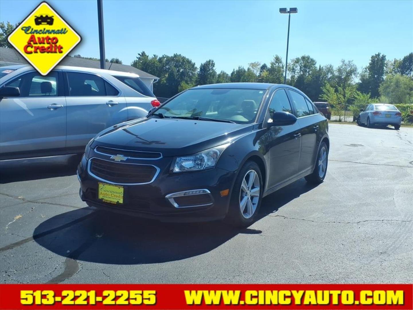 2016 Black Granite Metallic Chevrolet Cruze Limited 2LT Auto (1G1PF5SB2G7) with an 1.4L Ecotec 1.4L Turbo I4 138hp 148ft. lbs. Sequential Multiport Fuel Injection engine, 6-Speed Shiftable Automatic w/Overdrive transmission, located at 5489 Dixie Highway, Fairfield, OH, 45014, (513) 221-2255, 39.333084, -84.523834 - Photo#0