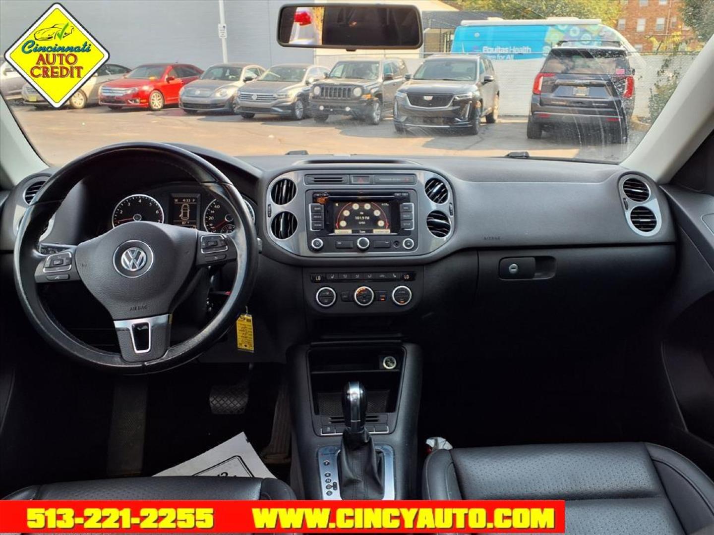 2013 Dk. Blue Volkswagen Tiguan SE 4Motion (WVGBV7AX4DW) with an 2.0L 2.0L Turbo I4 200hp 207ft. lbs. Direct Injection engine, 6-speed Automatic with Tiptronic transmission, located at 2813 Gilbert Avenue, Cincinnati, OH, 45206, (513) 221-2255, 39.130219, -84.489189 - Photo#3