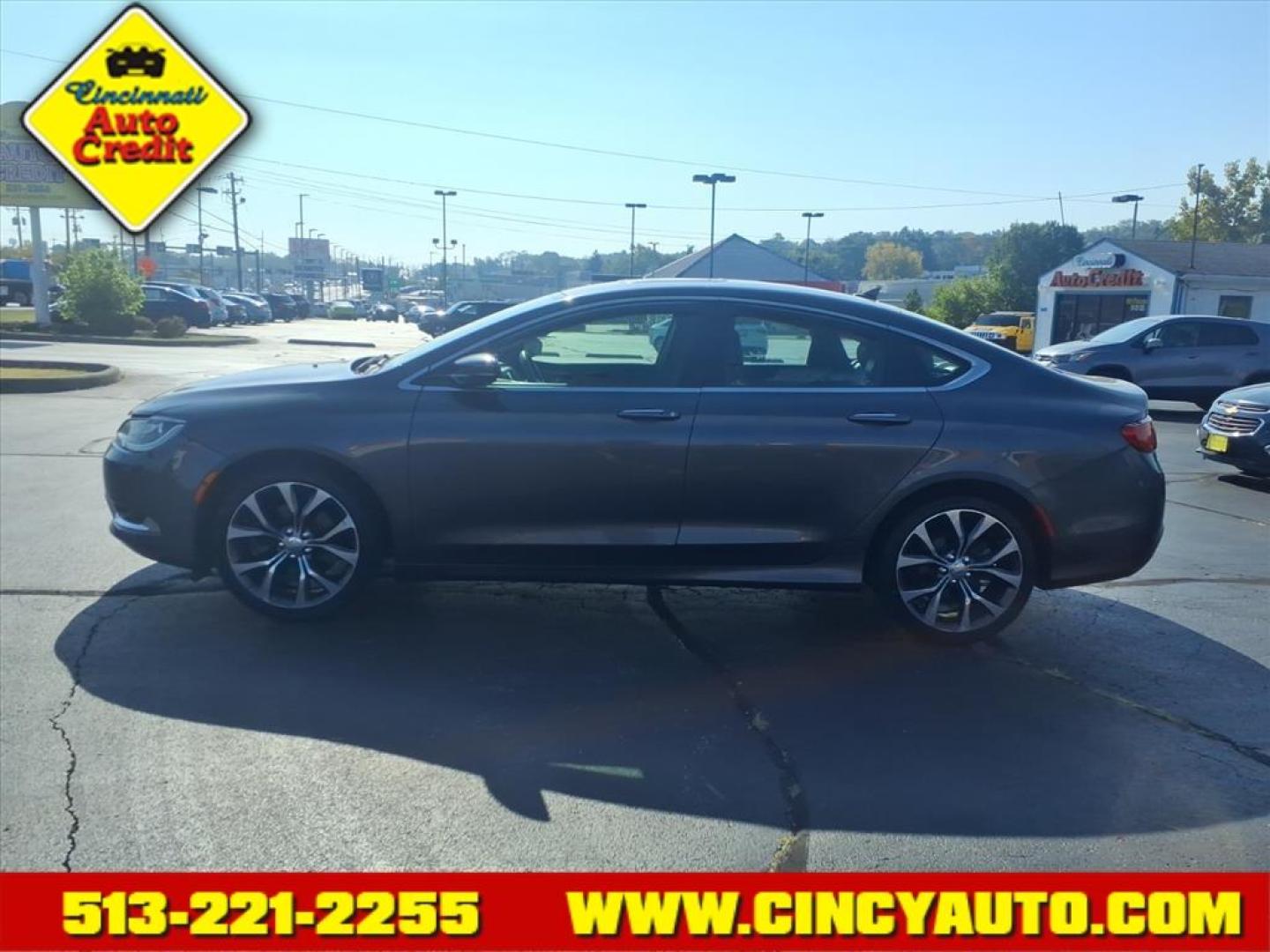 2015 Billet Silver Metallic Clear Coat Chrysler 200 C (1C3CCCCB2FN) with an 2.4L 2.4L I4 184hp 173ft. lbs. Sequential Multiport Fuel Injection engine, 9-Speed Shiftable Automatic transmission, located at 5489 Dixie Highway, Fairfield, OH, 45014, (513) 221-2255, 39.333084, -84.523834 - Photo#1