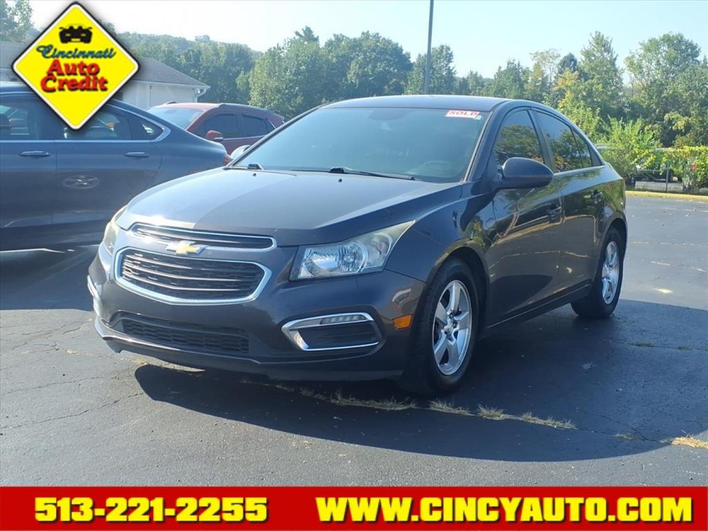 2015 Autumn Bronze Metallic Chevrolet Cruze 1LT Auto (1G1PC5SB2F7) with an 1.4L Ecotec 1.4L Turbo I4 138hp 148ft. lbs. Sequential Multiport Fuel Injection engine, 6-Speed Shiftable Automatic w/Overdrive transmission, located at 5489 Dixie Highway, Fairfield, OH, 45014, (513) 221-2255, 39.333084, -84.523834 - Photo#0