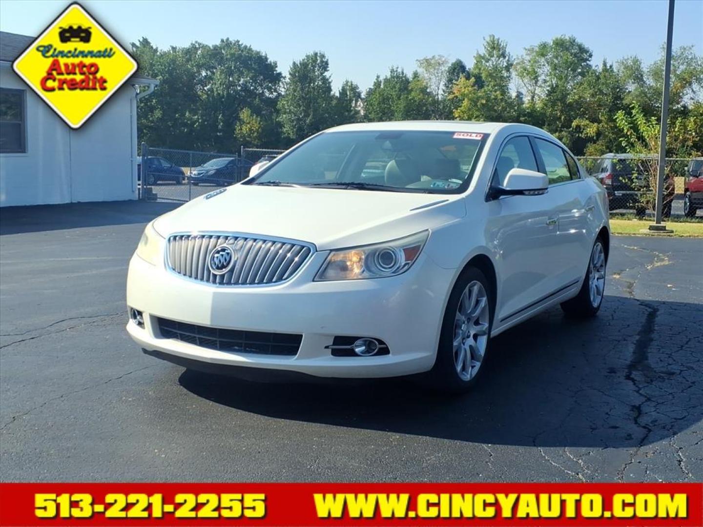 2010 White Diamond Tricoat Buick LaCrosse CXS (1G4GE5EV2AF) with an 3.6L 3.6L V6 280hp 259ft. lbs. Fuel Injected engine, 6-Speed Shiftable Automatic transmission, located at 5489 Dixie Highway, Fairfield, OH, 45014, (513) 221-2255, 39.333084, -84.523834 - Photo#0