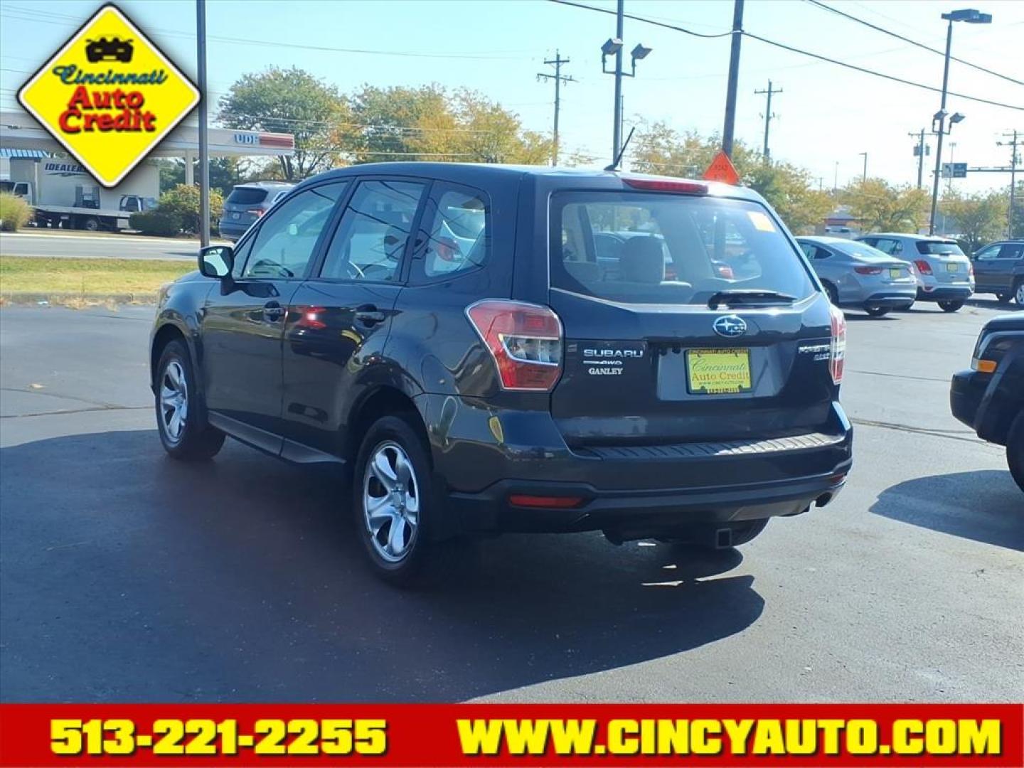 2014 Crystal Black Silica Subaru Forester 2.5i (JF2SJAAC8EH) with an 2.5L 2.5L H4 170hp 174ft. lbs. Sequential Multiport Fuel Injection engine, CVT transmission, located at 5489 Dixie Highway, Fairfield, OH, 45014, (513) 221-2255, 39.333084, -84.523834 - Photo#2