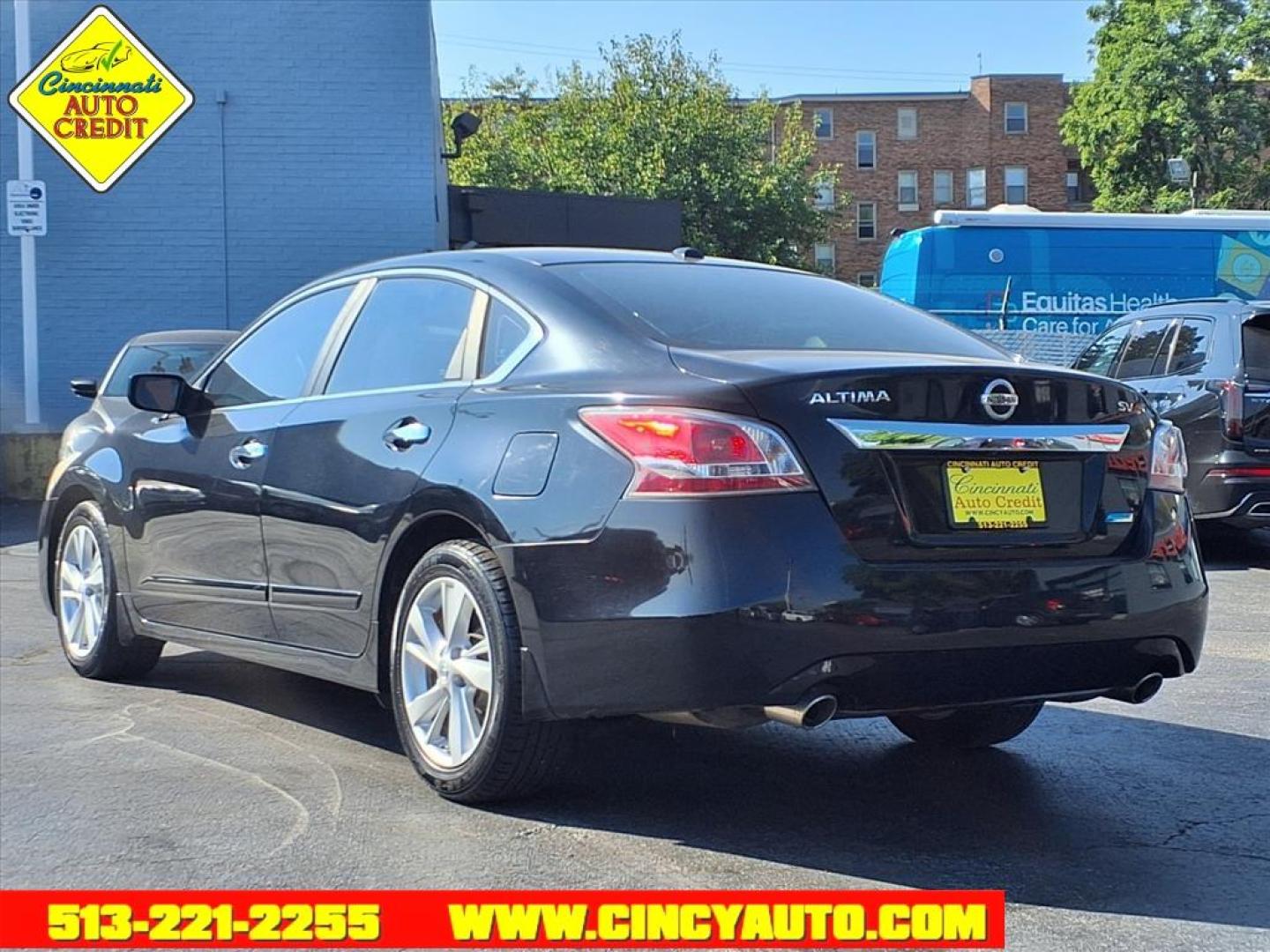 2014 Black Nissan Altima 2.5 SV (1N4AL3AP0EC) with an 2.5L 2.5L I4 182hp 180ft. lbs. Sequential Multiport Fuel Injection engine, CVT transmission, located at 2813 Gilbert Avenue, Cincinnati, OH, 45206, (513) 221-2255, 39.130219, -84.489189 - Photo#2