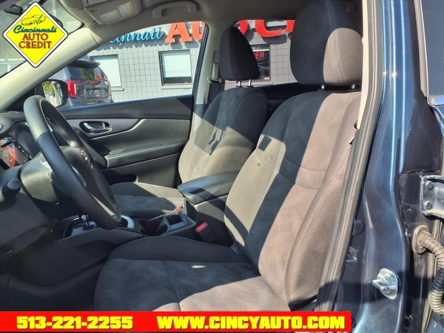 2016 Arctic Blue Metallic Nissan Rogue S (KNMAT2MV2GP) with an 2.5L 2.5L I4 170hp 175ft. lbs. Sequential Multiport Fuel Injection engine, CVT transmission, located at 2813 Gilbert Avenue, Cincinnati, OH, 45206, (513) 221-2255, 39.130219, -84.489189 - Photo#5