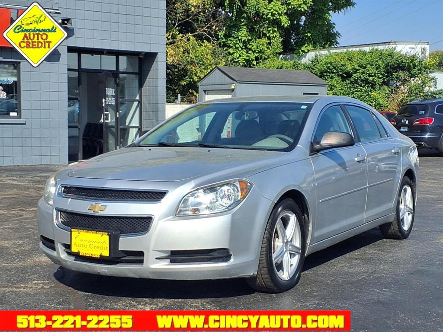2012 Silver Ice Metallic Chevrolet Malibu LS (1G1ZB5E02CF) with an 2.4L Ecotec 2.4L I4 169hp 160ft. lbs. Sequential Multiport Fuel Injection engine, 6-Speed Shiftable Automatic transmission, located at 2813 Gilbert Avenue, Cincinnati, OH, 45206, (513) 221-2255, 39.130219, -84.489189 - Photo#0