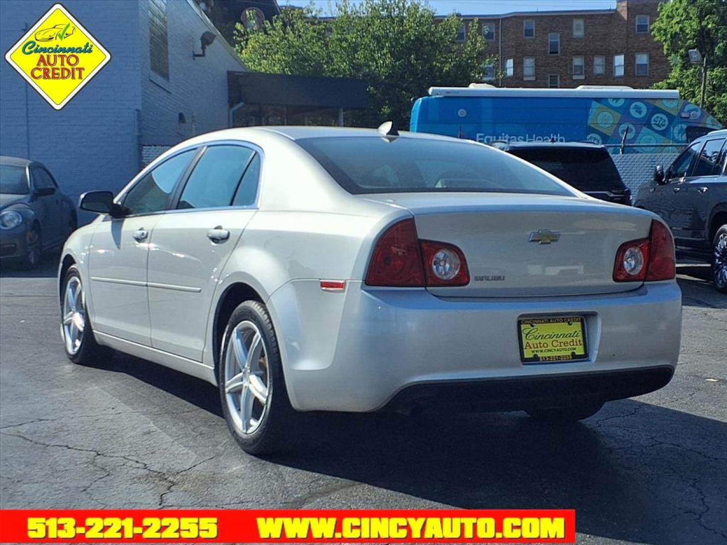 2012 Silver Ice Metallic Chevrolet Malibu LS (1G1ZB5E02CF) with an 2.4L Ecotec 2.4L I4 169hp 160ft. lbs. Sequential Multiport Fuel Injection engine, 6-Speed Shiftable Automatic transmission, located at 2813 Gilbert Avenue, Cincinnati, OH, 45206, (513) 221-2255, 39.130219, -84.489189 - Photo#2