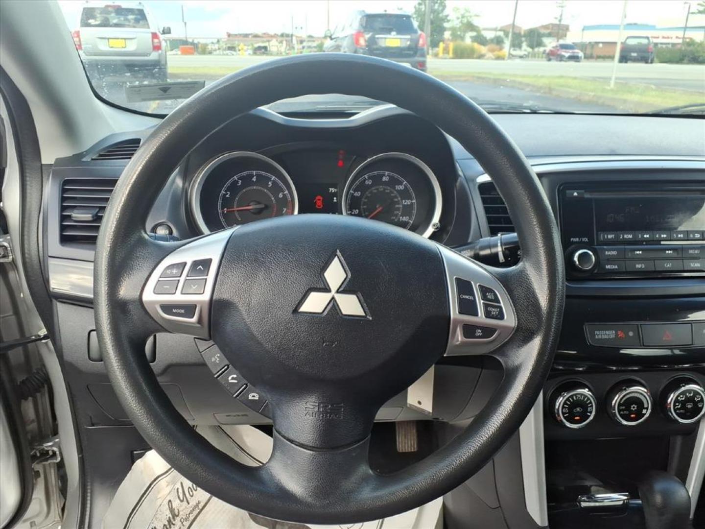 2016 Alloy Silver Metallic Mitsubishi Lancer ES (JA32V2FWXGU) with an 2.4L 2.4L I4 168hp 167ft. lbs. Sequential Multiport Fuel Injection engine, CVT transmission, located at 5489 Dixie Highway, Fairfield, OH, 45014, (513) 221-2255, 39.333084, -84.523834 - Photo#6