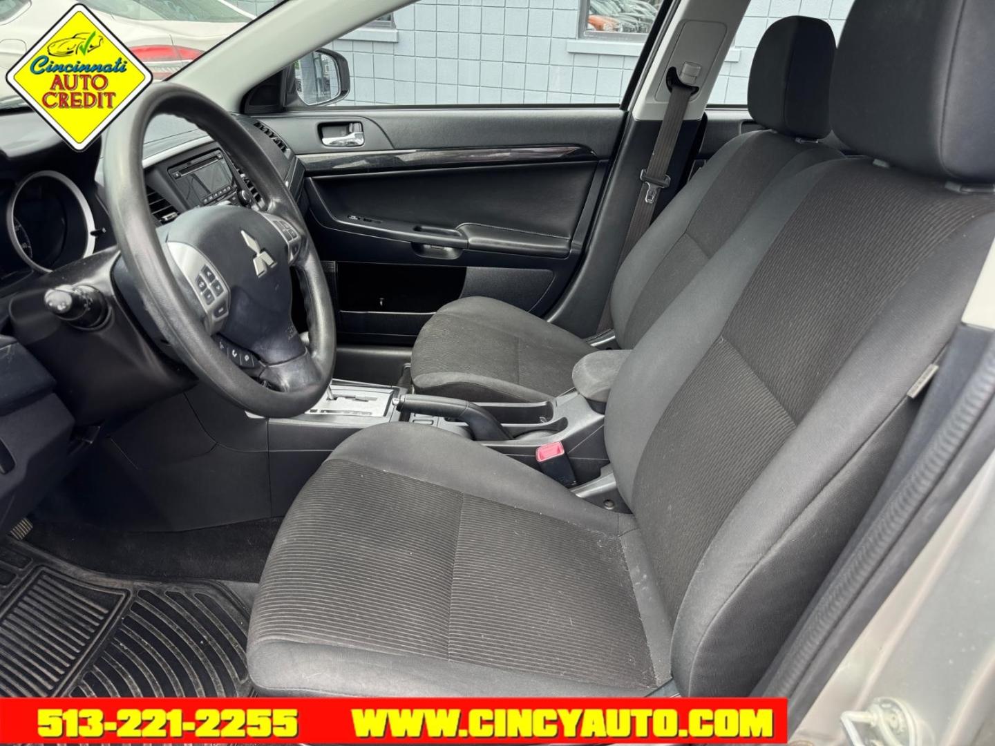 2016 Alloy Silver Metallic U25 Mitsubishi Lancer SE (JA32V2FWXGU) with an 2.4L 2.4L I4 168hp 167ft. lbs. Sequential Multiport Fuel Injection engine, CVT transmission, located at 2813 Gilbert Avenue, Cincinnati, OH, 45206, (513) 221-2255, 39.130219, -84.489189- Photo#5