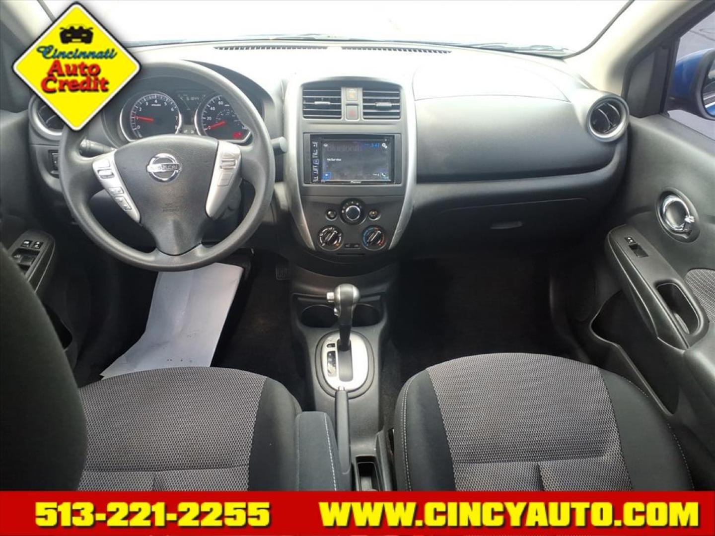 2015 Metallic Blue Nissan Versa 1.6 SL (3N1CN7AP2FL) with an 1.6L 1.6L I4 109hp 107ft. lbs. Sequential Multiport Fuel Injection engine, CVT transmission, located at 5489 Dixie Highway, Fairfield, OH, 45014, (513) 221-2255, 39.333084, -84.523834 - Photo#3