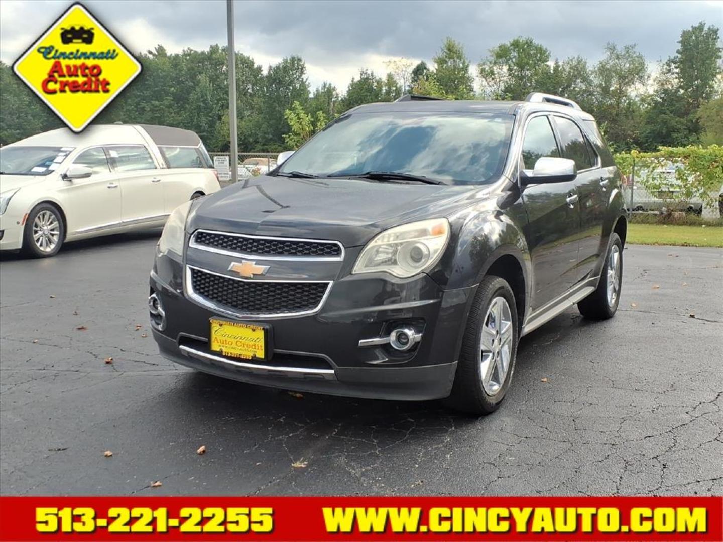 2015 Black Chevrolet Equinox LTZ (2GNALDEK0F6) with an 2.4L 2.4L I4 182hp 172ft. lbs. Direct Injection engine, 6-Speed Shiftable Automatic transmission, located at 5489 Dixie Highway, Fairfield, OH, 45014, (513) 221-2255, 39.333084, -84.523834 - Photo#0