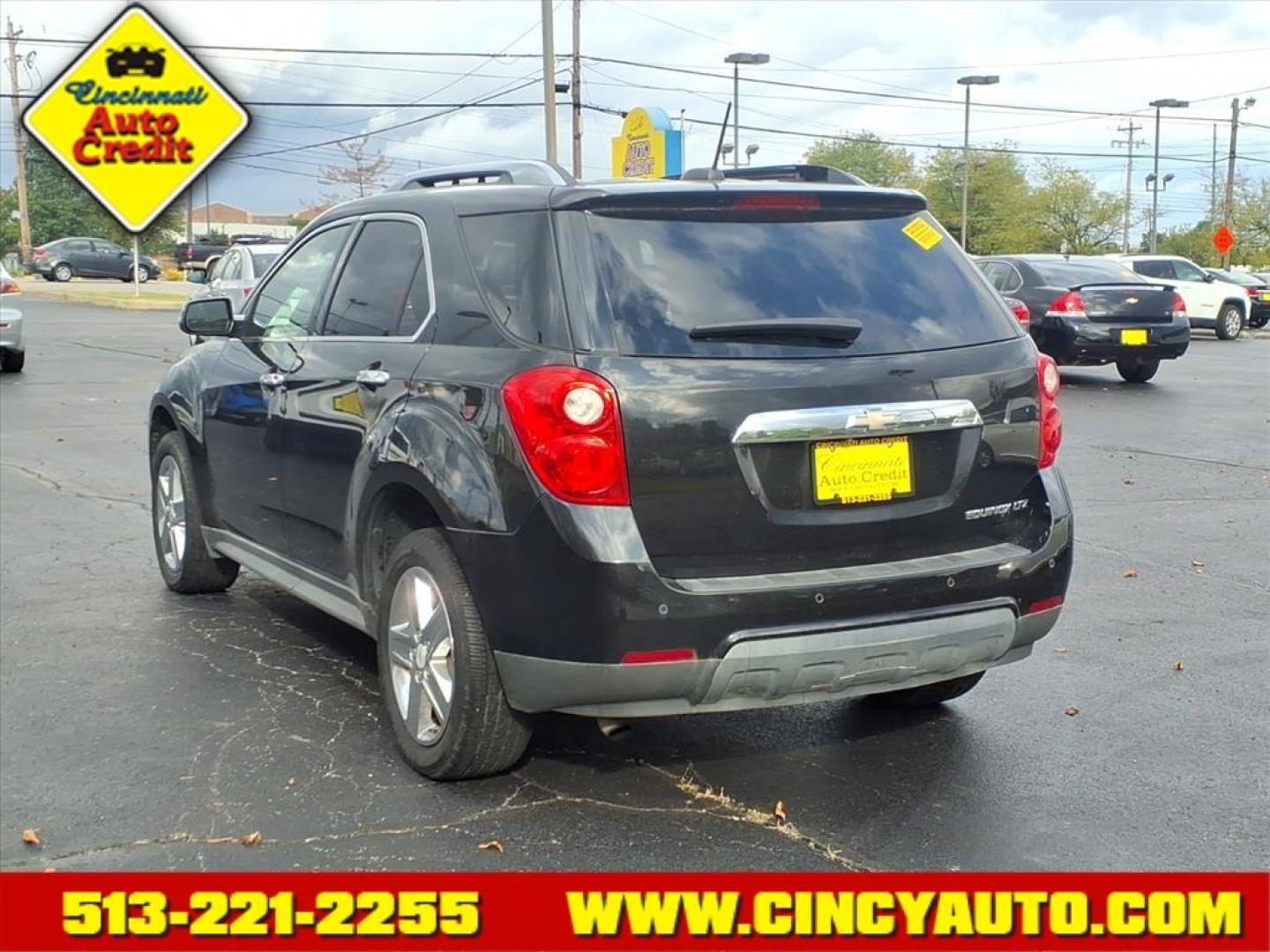 2015 Black Chevrolet Equinox LTZ (2GNALDEK0F6) with an 2.4L 2.4L I4 182hp 172ft. lbs. Direct Injection engine, 6-Speed Shiftable Automatic transmission, located at 5489 Dixie Highway, Fairfield, OH, 45014, (513) 221-2255, 39.333084, -84.523834 - Photo#2