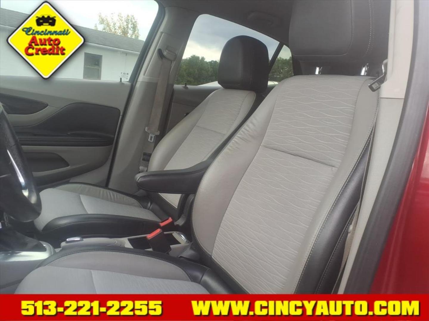 2016 Winterberry Red Metallic/Dark Argent Metallic Buick Encore Convenience (KL4CJBSB5GB) with an 1.4L Ecotec 1.4L Turbo I4 138hp 148ft. lbs. Sequential Multiport Fuel Injection engine, 6-Speed Automatic w/Driver Shift Control transmission, located at 5489 Dixie Highway, Fairfield, OH, 45014, (513) 221-2255, 39.333084, -84.523834 - Photo#5