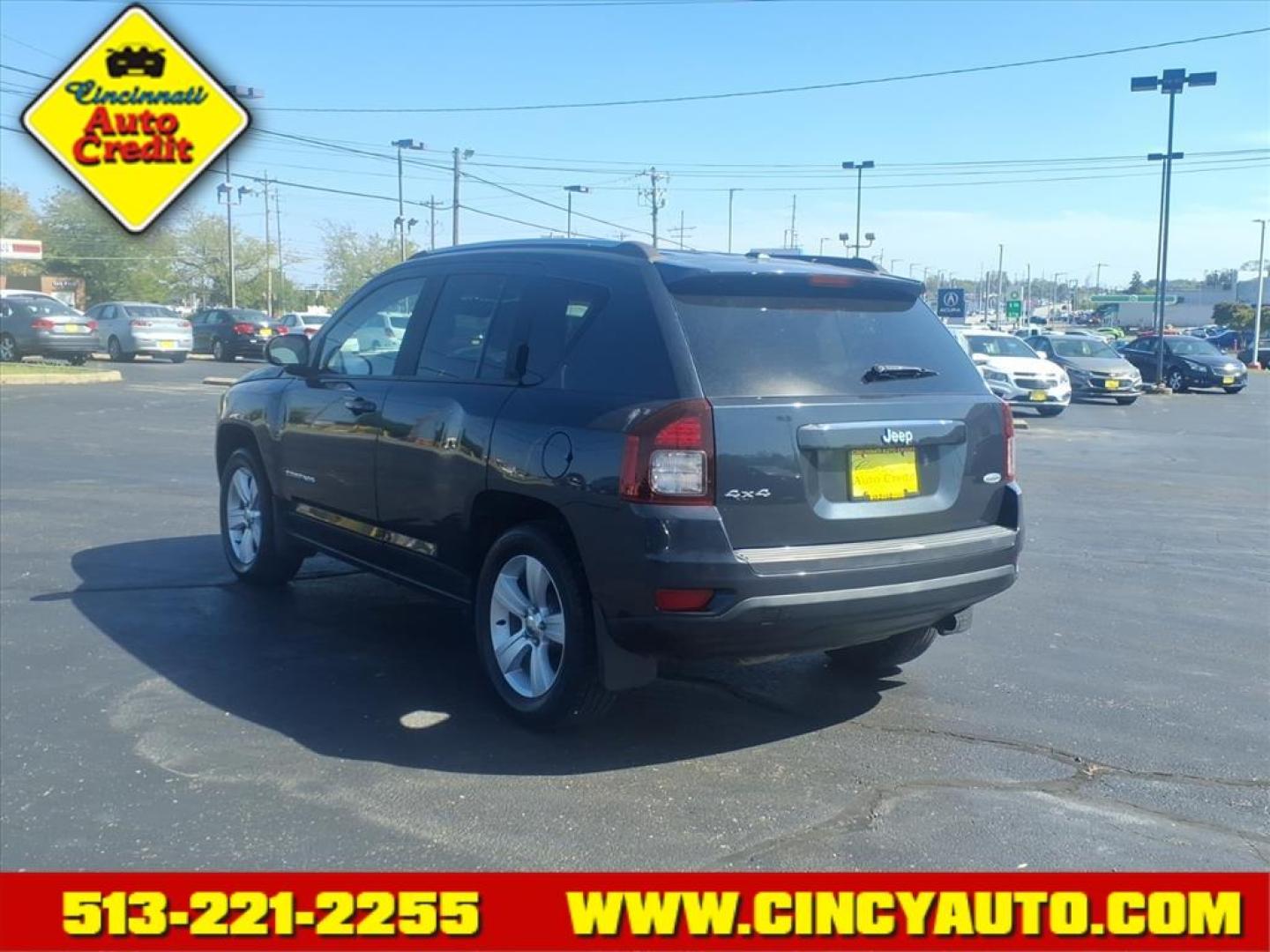 2014 Billet Silver Metallic Clear Coat Jeep Compass Latitude (1C4NJDEB2ED) with an 2.4L 2.4L I4 172hp 165ft. lbs. Sequential Multiport Fuel Injection engine, 6-Speed Shiftable Automatic transmission, located at 5489 Dixie Highway, Fairfield, OH, 45014, (513) 221-2255, 39.333084, -84.523834 - Photo#2