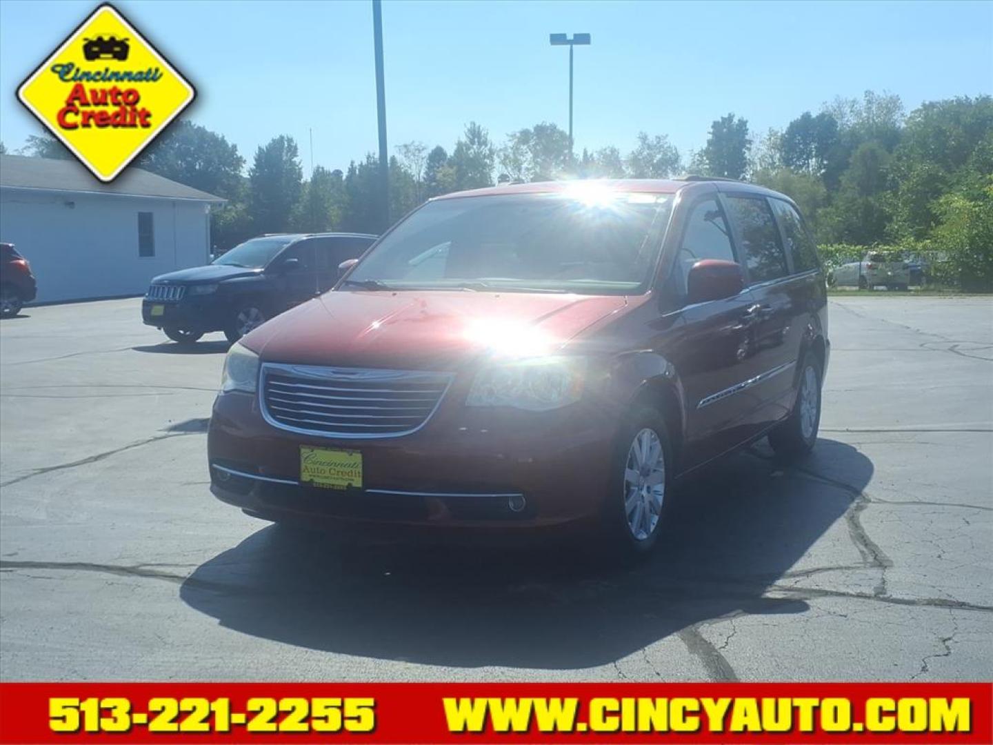 2013 Deep Cherry Red Crystal Pearl Coat Chrysler Town and Country Touring (2C4RC1BG9DR) with an 3.6L Pentastar 3.6L Flex Fuel V6 283hp 260ft. lbs. Sequential Multiport Fuel Injection engine, 6-Speed Shiftable Automatic transmission, located at 5489 Dixie Highway, Fairfield, OH, 45014, (513) 221-2255, 39.333084, -84.523834 - Photo#0