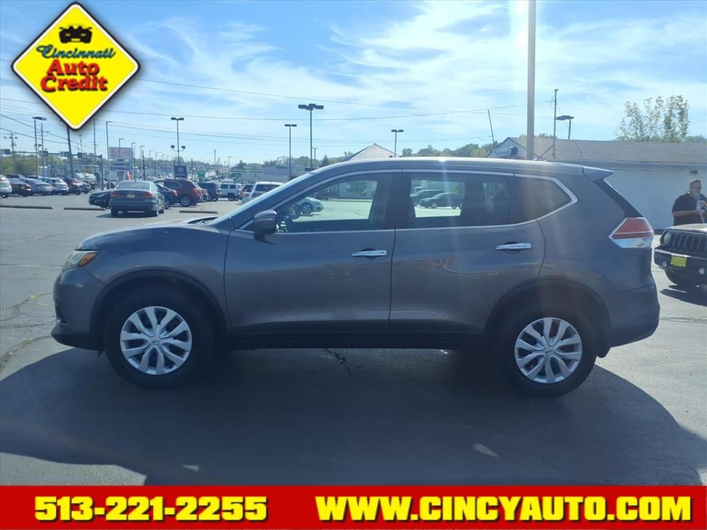 2014 Brilliant Silver Nissan Rogue SL (5N1AT2MV7EC) with an 2.5L 2.5L I4 170hp 175ft. lbs. Sequential Multiport Fuel Injection engine, CVT transmission, located at 5489 Dixie Highway, Fairfield, OH, 45014, (513) 221-2255, 39.333084, -84.523834 - Photo#1