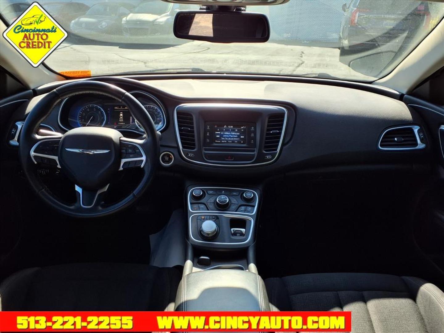 2015 Black Clear Coat Px8 Chrysler 200 Limited (1C3CCCABXFN) with an 2.4L 2.4L I4 184hp 173ft. lbs. Sequential Multiport Fuel Injection engine, 9-Speed Shiftable Automatic transmission, located at 2813 Gilbert Avenue, Cincinnati, OH, 45206, (513) 221-2255, 39.130219, -84.489189 - Photo#3