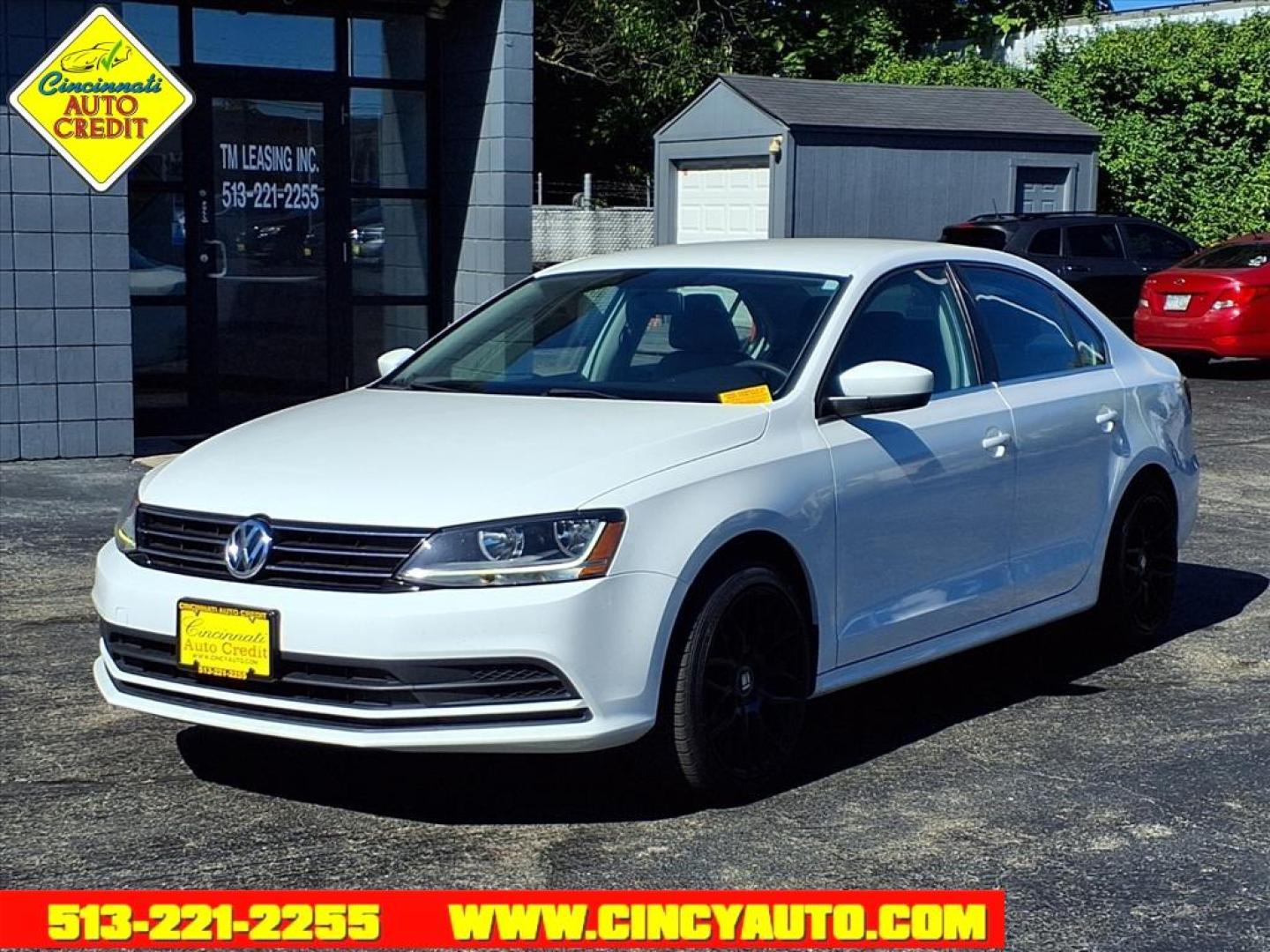 2017 Pure White 0q0q Volkswagen Jetta 1.4T S (3VW2B7AJ2HM) with an 1.4L 1.4L Turbo I4 150hp 184ft. lbs. Direct Injection engine, 6-Speed Shiftable Automatic transmission, located at 2813 Gilbert Avenue, Cincinnati, OH, 45206, (513) 221-2255, 39.130219, -84.489189 - Photo#0