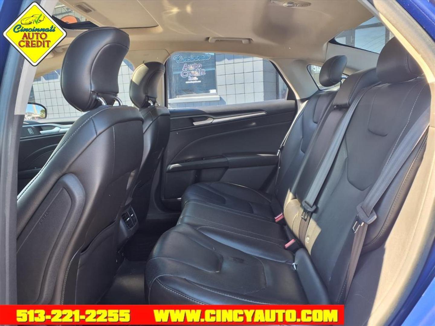 2013 Deep Impact Blue Metallic Ford Fusion Titanium (3FA6P0K93DR) with an 2.0L EcoBoost 2.0L Turbo I4 240hp 270ft. lbs. Direct Injection engine, 6-Speed Shiftable Automatic transmission, located at 2813 Gilbert Avenue, Cincinnati, OH, 45206, (513) 221-2255, 39.130219, -84.489189 - Photo#4