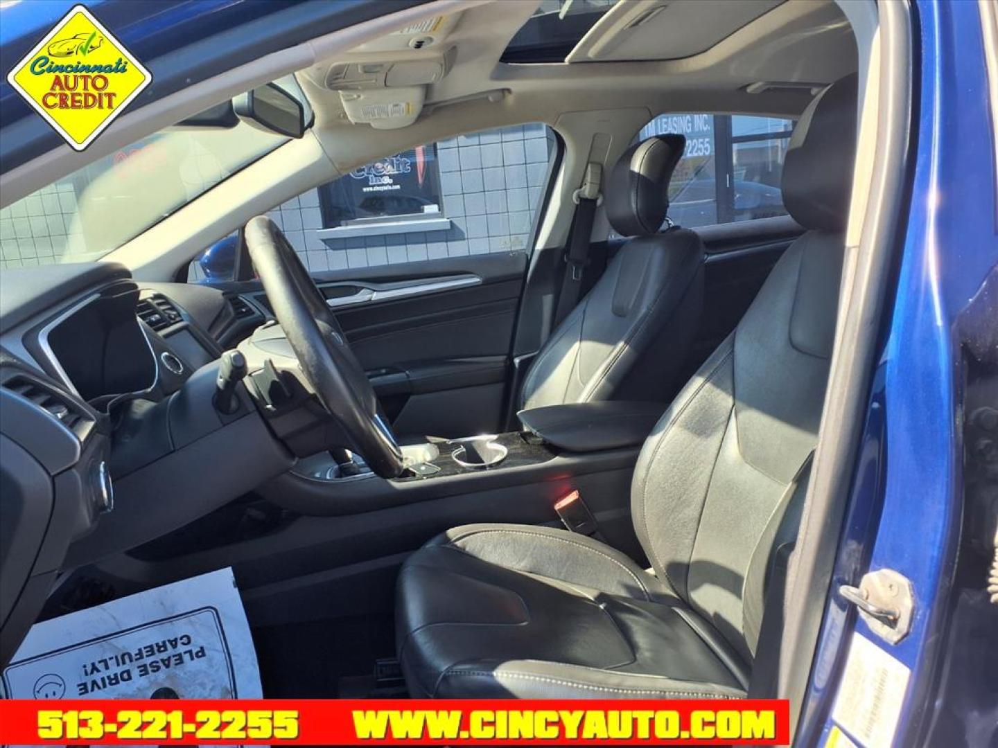 2013 Deep Impact Blue Metallic Ford Fusion Titanium (3FA6P0K93DR) with an 2.0L EcoBoost 2.0L Turbo I4 240hp 270ft. lbs. Direct Injection engine, 6-Speed Shiftable Automatic transmission, located at 2813 Gilbert Avenue, Cincinnati, OH, 45206, (513) 221-2255, 39.130219, -84.489189 - Photo#5