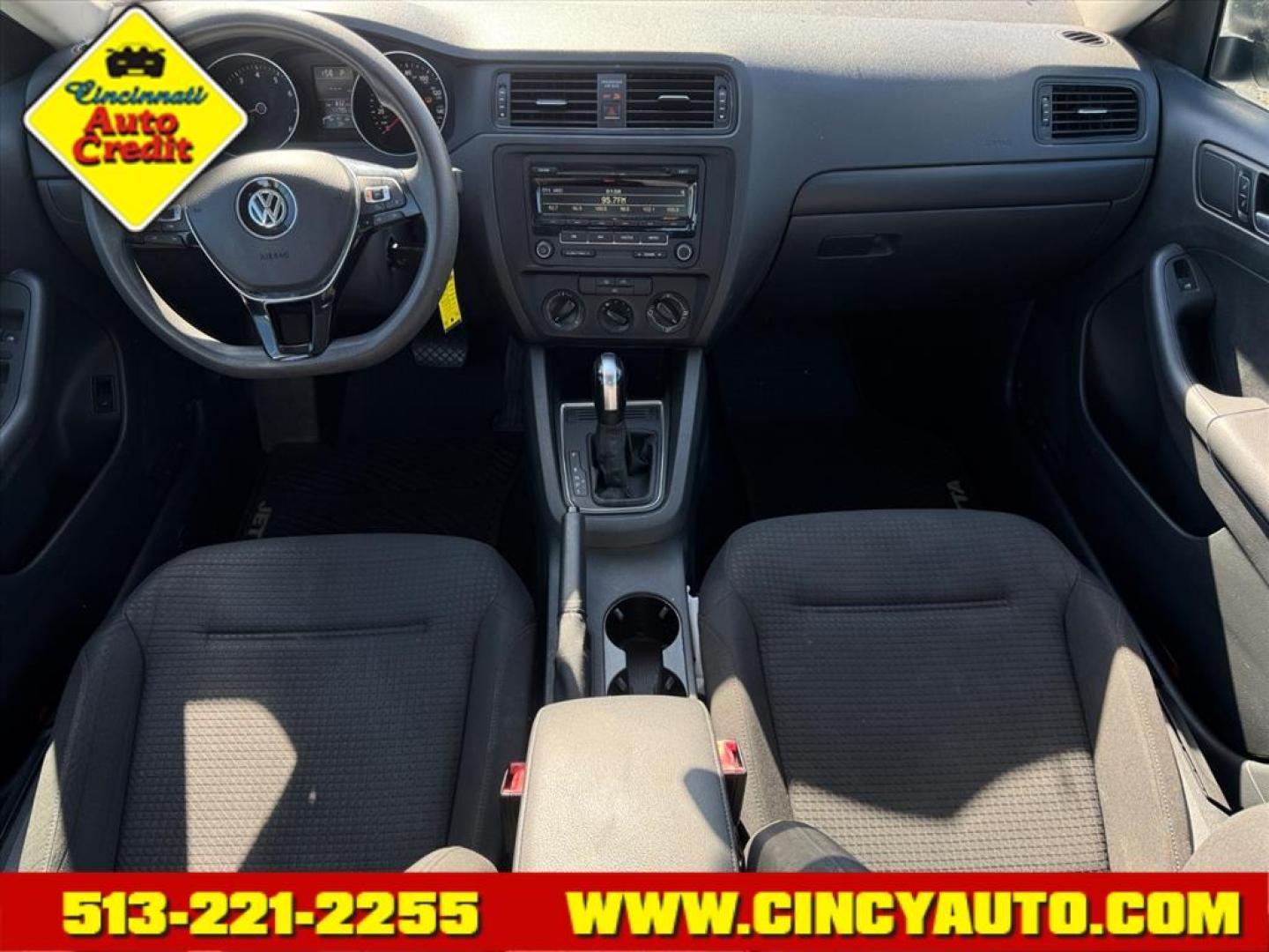 2015 Pure White Volkswagen Jetta S (3VW2K7AJ6FM) with an 2.0L 2.0L I4 115hp 125ft. lbs. Fuel Injected engine, 6-Speed Shiftable Automatic transmission, located at 5489 Dixie Highway, Fairfield, OH, 45014, (513) 221-2255, 39.333084, -84.523834 - Photo#3