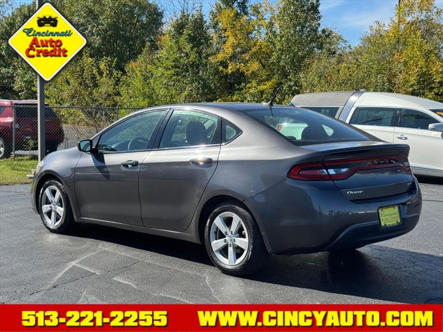 2016 Granite Crystal Metallic Clear Coat Pau Dodge Dart SXT (1C3CDFBB8GD) with an 2.4L Tigershark MultiAir 2 2.4L I4 184hp 174ft. lbs. Sequential Multiport Fuel Injection engine, 6-Speed Shiftable Automatic transmission, located at 5489 Dixie Highway, Fairfield, OH, 45014, (513) 221-2255, 39.333084, -84.523834 - Photo#2