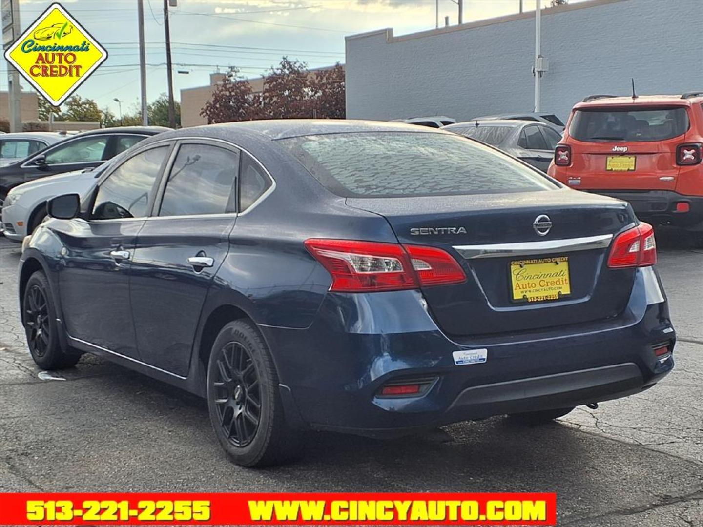 2016 Deep Blue Pearl (ray) Nissan Sentra S (3N1AB7AP8GY) with an 1.8L 1.8L I4 130hp 128ft. lbs. Sequential Multiport Fuel Injection engine, CVT transmission, located at 2813 Gilbert Avenue, Cincinnati, OH, 45206, (513) 221-2255, 39.130219, -84.489189 - Photo#2
