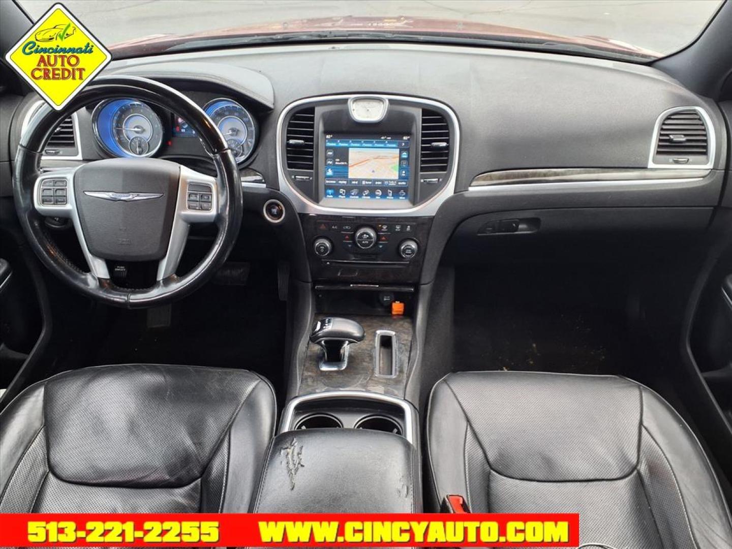 2013 Deep Cherry Red Crystal Pearl Coat Chrysler 300 C (2C3CCAEG7DH) with an 3.6L Pentastar 3.6L V6 292hp 260ft. lbs. Sequential Multiport Fuel Injection engine, 5-Speed Shiftable Automatic transmission, located at 2813 Gilbert Avenue, Cincinnati, OH, 45206, (513) 221-2255, 39.130219, -84.489189 - Photo#3