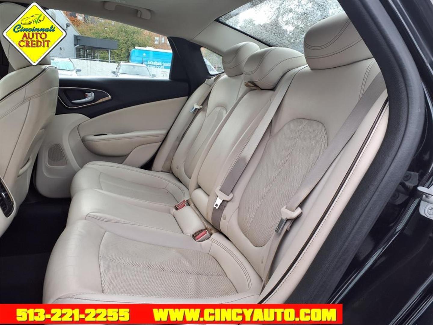 2015 Black Clear Coat Px8 Chrysler 200 C (1C3CCCEG8FN) with an 3.6L 3.6L V6 295hp 262ft. lbs. Sequential Multiport Fuel Injection engine, 9-Speed Shiftable Automatic transmission, located at 2813 Gilbert Avenue, Cincinnati, OH, 45206, (513) 221-2255, 39.130219, -84.489189 - Photo#4