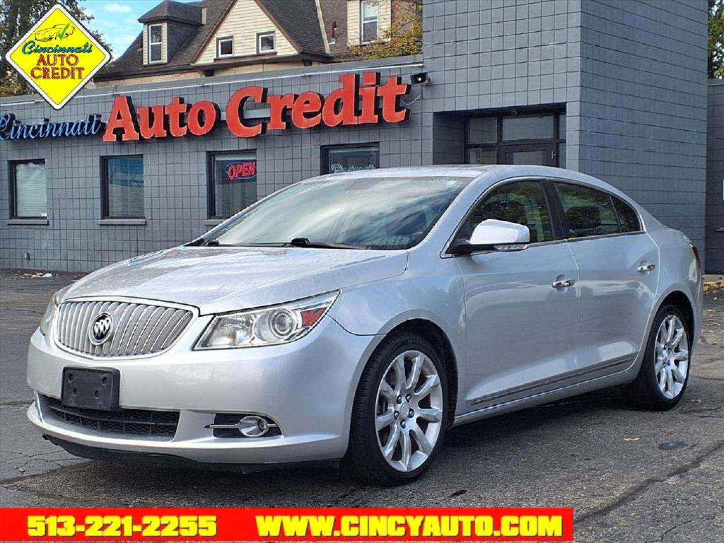 2012 Quicksilver Metallic Gan Buick LaCrosse Touring (1G4GJ5G38CF) with an 3.6L 3.6L Flex Fuel V6 303hp 264ft. lbs. Fuel Injected engine, 6-Speed Shiftable Automatic transmission, located at 2813 Gilbert Avenue, Cincinnati, OH, 45206, (513) 221-2255, 39.130219, -84.489189 - Photo#0