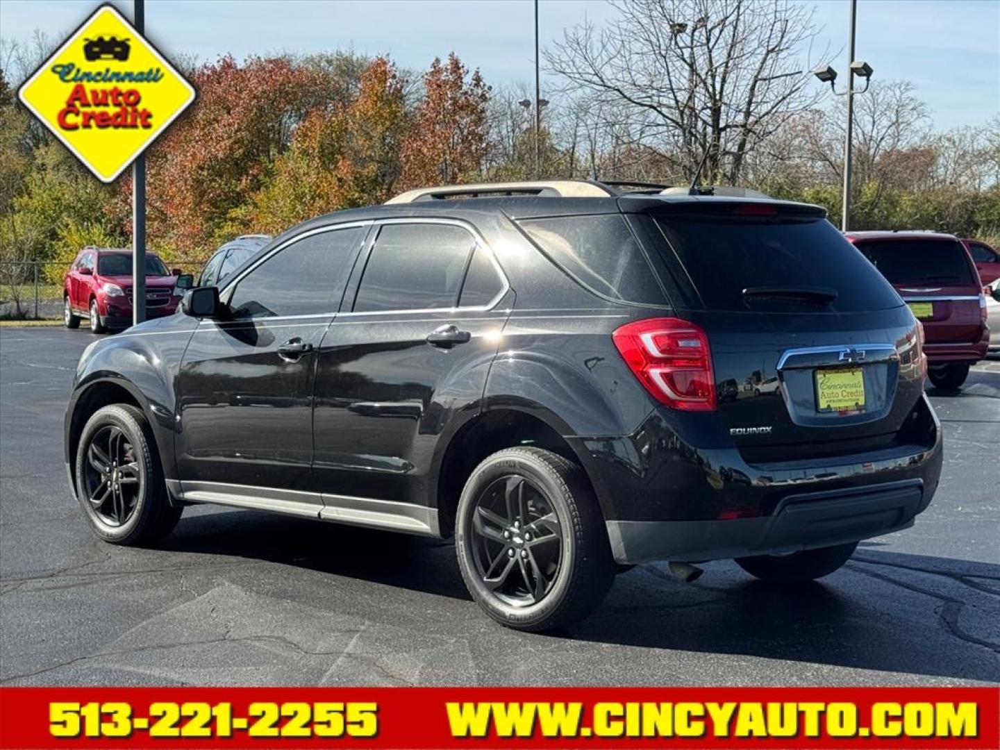 2017 Black Chevrolet Equinox LT (2GNALCEK3H1) with an 2.4L Ecotec 2.4L I4 182hp 172ft. lbs. Direct Injection engine, 6-Speed Shiftable Automatic transmission, located at 5489 Dixie Highway, Fairfield, OH, 45014, (513) 221-2255, 39.333084, -84.523834 - Photo#2