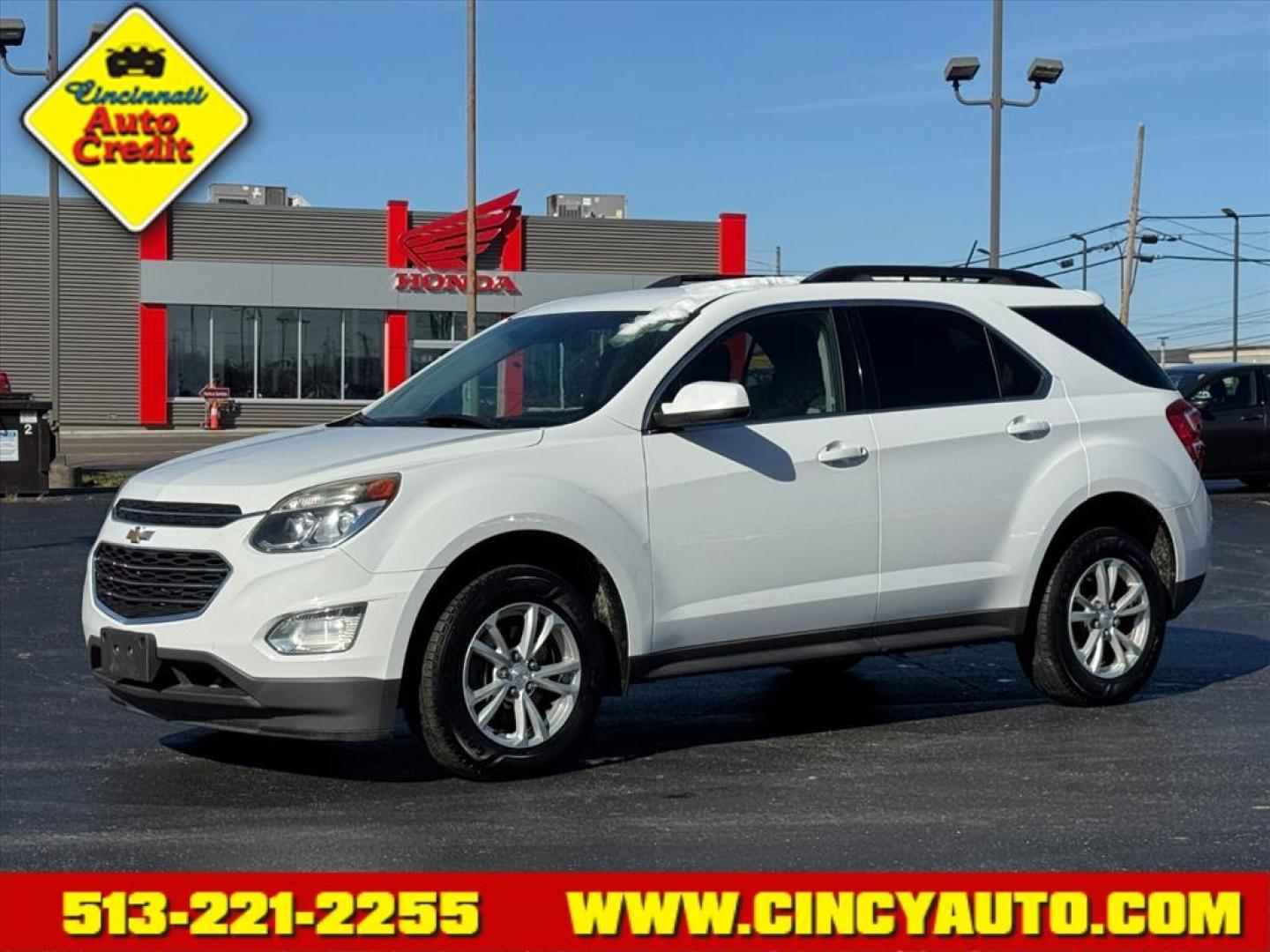 2016 Iridescent Pearl Tricoat Chevrolet Equinox LT (2GNALCEK9G1) with an 2.4L Ecotec 2.4L I4 182hp 172ft. lbs. Direct Injection engine, 6-Speed Shiftable Automatic transmission, located at 5489 Dixie Highway, Fairfield, OH, 45014, (513) 221-2255, 39.333084, -84.523834 - Photo#0