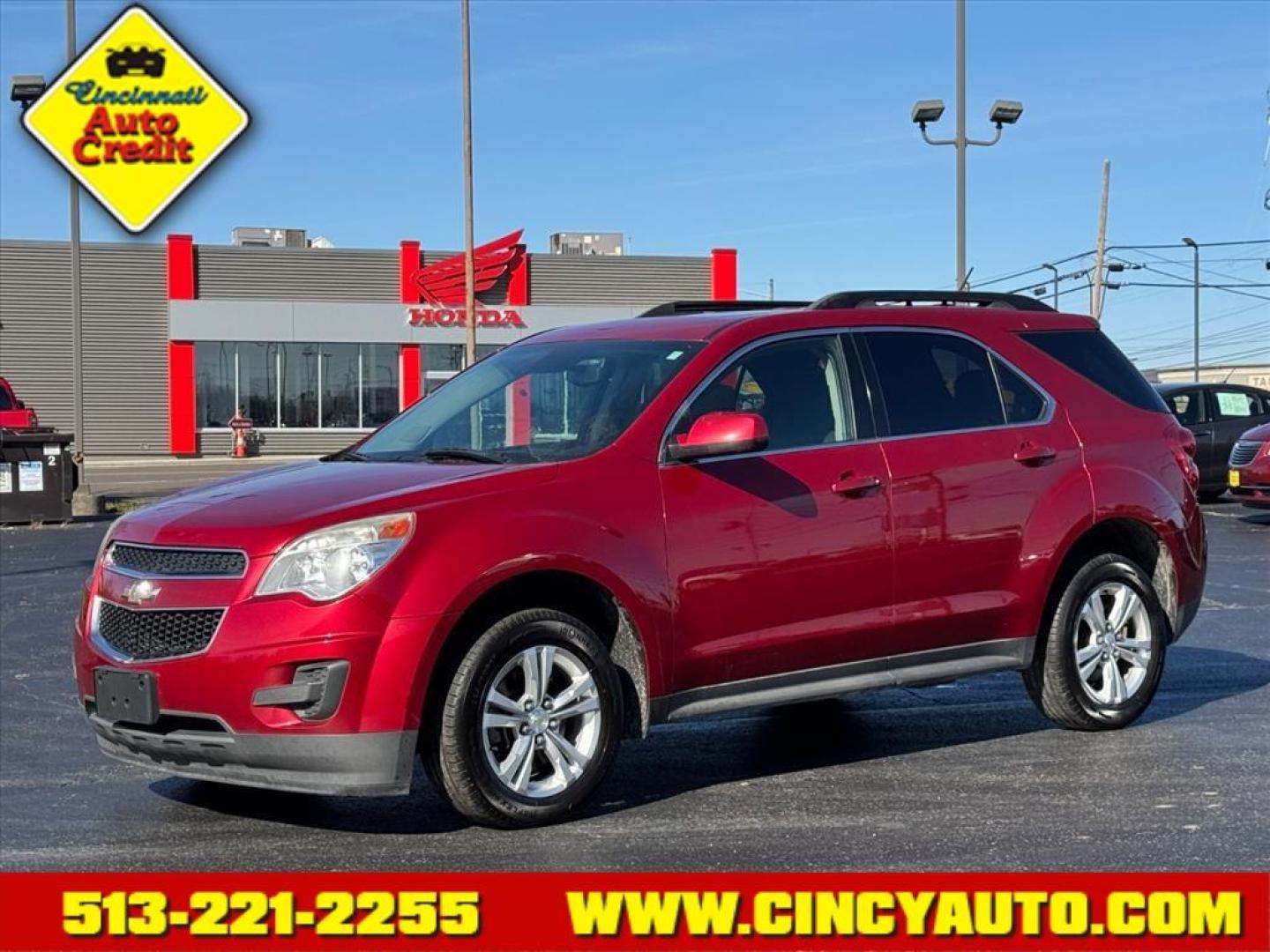 2015 Crystal Red Tintcoat Chevrolet Equinox LT (1GNALBEKXFZ) with an 2.4L 2.4L I4 182hp 172ft. lbs. Direct Injection engine, 6-Speed Shiftable Automatic transmission, located at 5489 Dixie Highway, Fairfield, OH, 45014, (513) 221-2255, 39.333084, -84.523834 - Photo#0