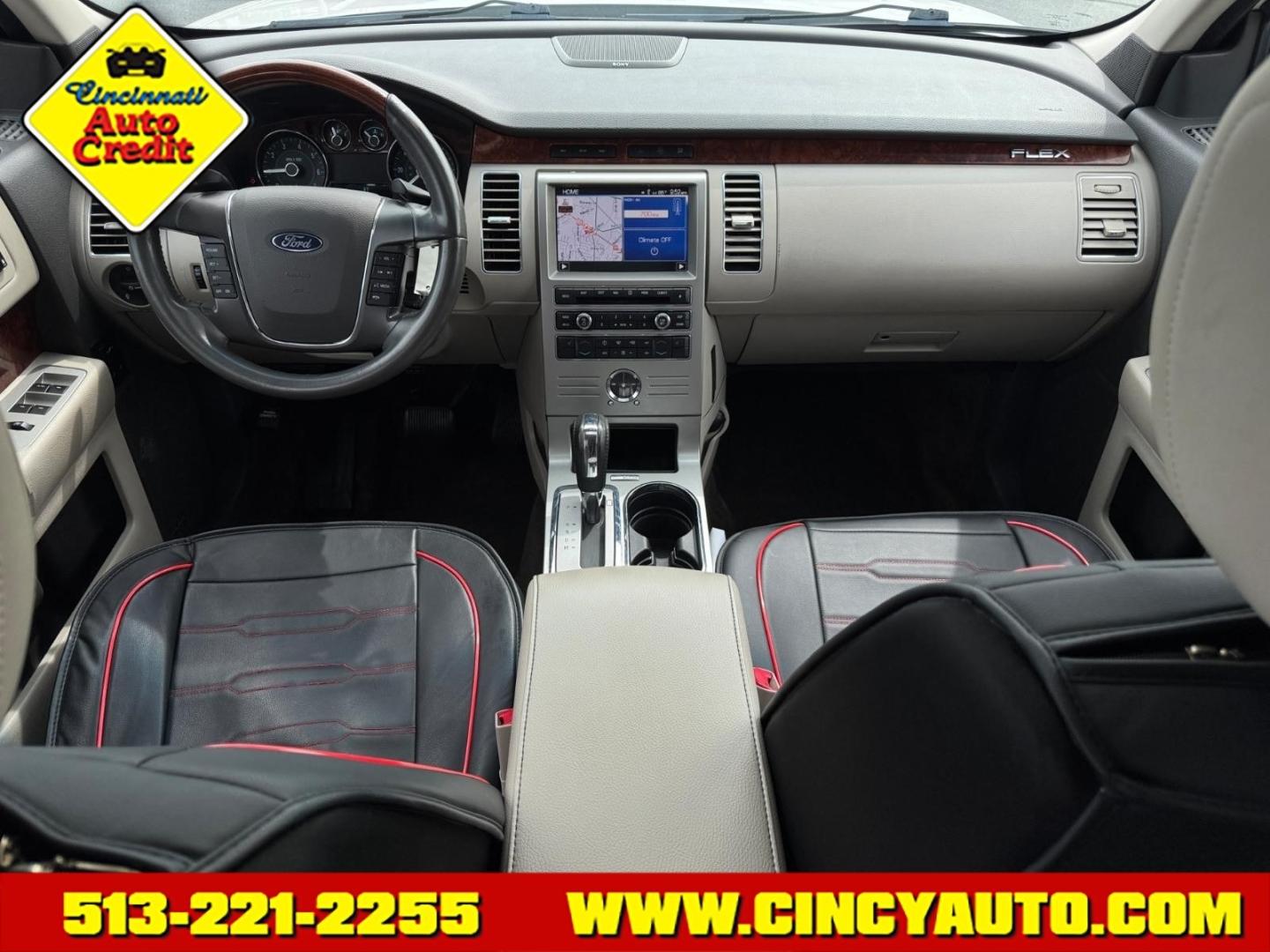 2011 White Platinum Metallic Tri-Coat Ug Ford Flex Limited (2FMHK6DT0BB) with an 3.5L EcoBoost 3.5L Twin Turbo V6 355hp 350ft. lbs. Direct Injection engine, 6-Speed Shiftable Automatic transmission, located at 5489 Dixie Highway, Fairfield, OH, 45014, (513) 221-2255, 39.333084, -84.523834 - Photo#3