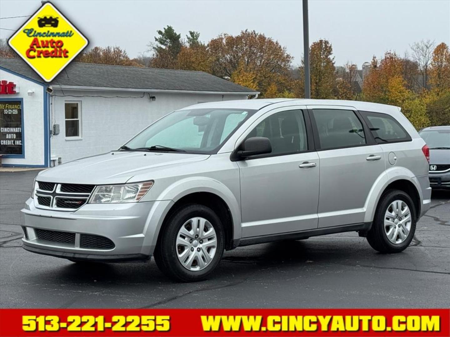 2013 Bright Silver Metallic Clear Coat Ps2 Dodge Journey SE (3C4PDCAB4DT) with an 2.4L 2.4L I4 173hp 166ft. lbs. Sequential Multiport Fuel Injection engine, 4-Speed Shiftable Automatic transmission, located at 5489 Dixie Highway, Fairfield, OH, 45014, (513) 221-2255, 39.333084, -84.523834 - Photo#0
