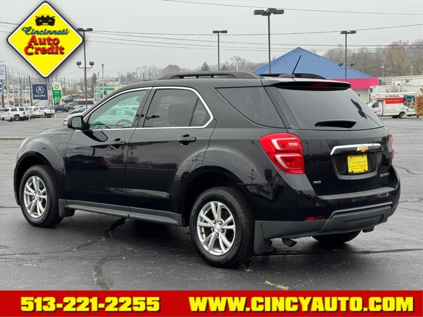 2016 Black Gba Chevrolet Equinox LT (2GNFLFEK0G6) with an 2.4L Ecotec 2.4L I4 182hp 172ft. lbs. Direct Injection engine, 6-Speed Shiftable Automatic transmission, located at 5489 Dixie Highway, Fairfield, OH, 45014, (513) 221-2255, 39.333084, -84.523834 - Photo#2