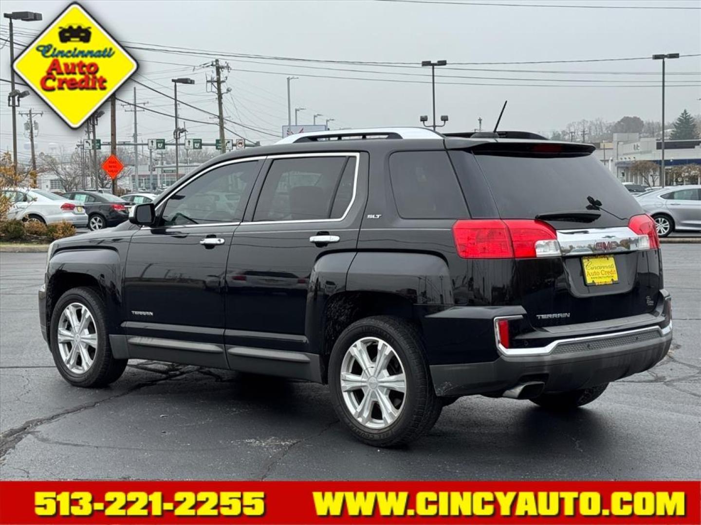 2016 Onyx Black Gba GMC Terrain SLT (2GKALPEK7G6) with an 2.4L Ecotec 2.4L I4 182hp 172ft. lbs. Direct Injection engine, 6-Speed Shiftable Automatic transmission, located at 5489 Dixie Highway, Fairfield, OH, 45014, (513) 221-2255, 39.333084, -84.523834 - Photo#2