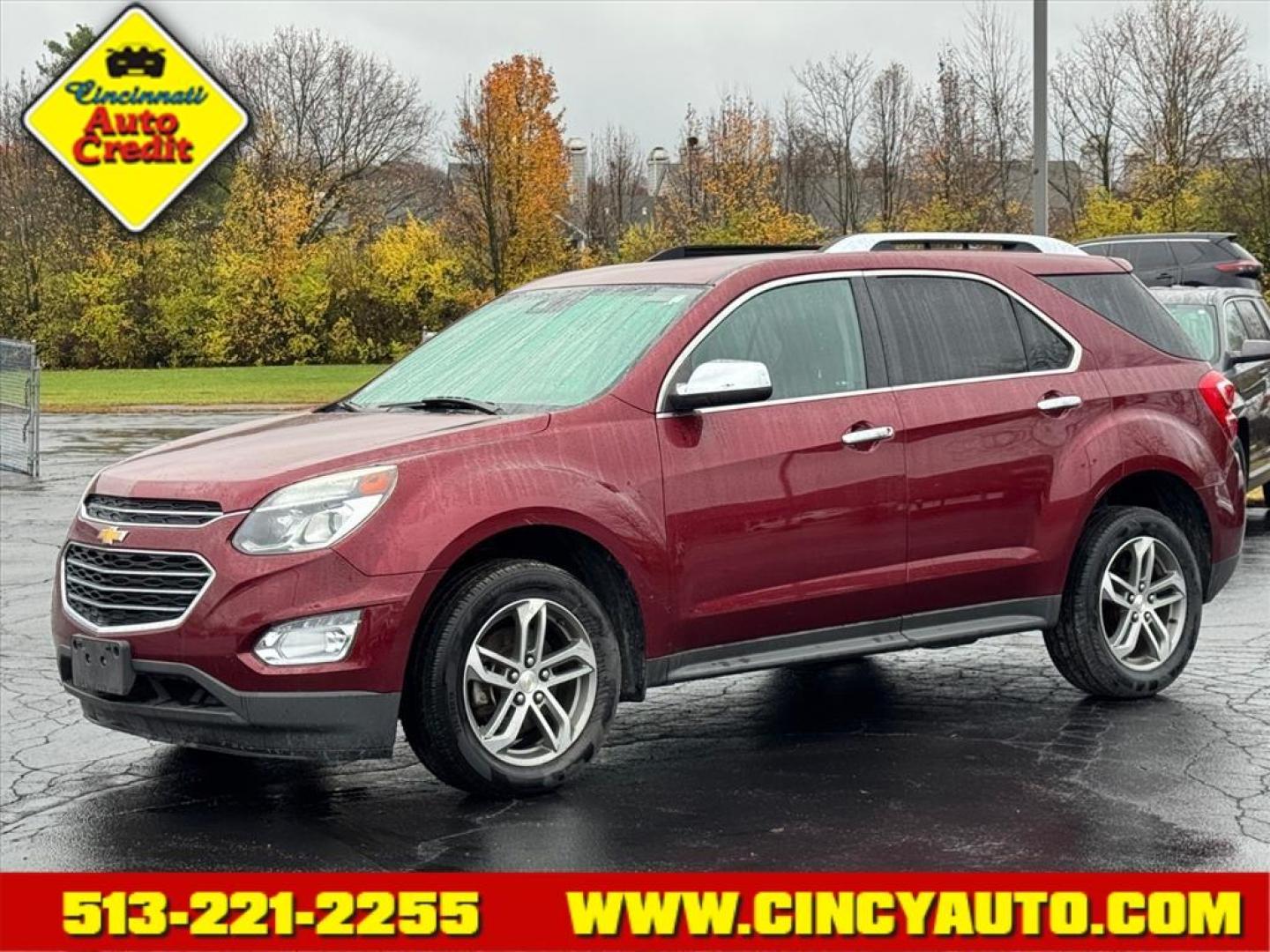 2016 Siren Red Tintcoat G1e Chevrolet Equinox LTZ (2GNALDEK0G6) with an 2.4L Ecotec 2.4L I4 182hp 172ft. lbs. Direct Injection engine, 6-Speed Shiftable Automatic transmission, located at 5489 Dixie Highway, Fairfield, OH, 45014, (513) 221-2255, 39.333084, -84.523834 - Photo#0