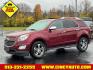 2016 Siren Red Tintcoat G1e Chevrolet Equinox LTZ (2GNALDEK0G6) with an 2.4L Ecotec 2.4L I4 182hp 172ft. lbs. Direct Injection engine, 6-Speed Shiftable Automatic transmission, located at 5489 Dixie Highway, Fairfield, OH, 45014, (513) 221-2255, 39.333084, -84.523834 - Photo#0