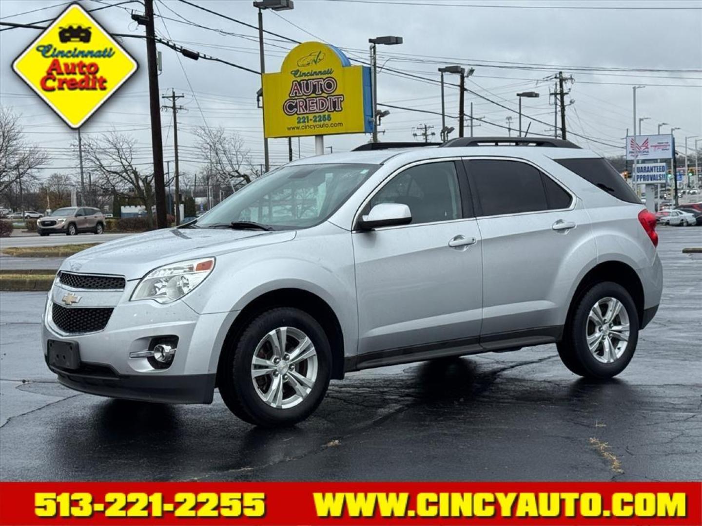 2014 Silver Ice Metallic Gan Chevrolet Equinox LT (1GNFLGEK1EZ) with an 2.4L 2.4L I4 182hp 172ft. lbs. Direct Injection engine, 6-Speed Shiftable Automatic transmission, located at 5489 Dixie Highway, Fairfield, OH, 45014, (513) 221-2255, 39.333084, -84.523834 - Photo#0