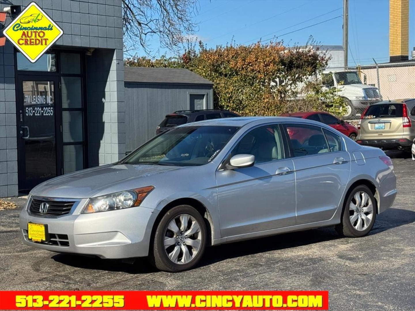 2009 Alabaster Silver Metallic Si Honda Accord EX-L (1HGCP26899A) with an 2.4L 2.4L I4 190hp 162ft. lbs. Sequential Multiport Fuel Injection engine, 5-Speed Automatic transmission, located at 2813 Gilbert Avenue, Cincinnati, OH, 45206, (513) 221-2255, 39.130219, -84.489189 - Photo#0