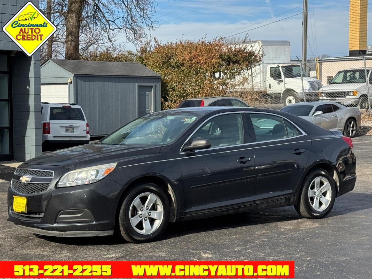 2013 Taupe Gray Metallic Ggw Chevrolet Malibu LS (1G11B5SA6DF) with an 2.5L Ecotec 2.5L I4 197hp 191ft. lbs. Fuel Injected engine, 6-Speed Shiftable Automatic w/Overdrive transmission, located at 2813 Gilbert Avenue, Cincinnati, OH, 45206, (513) 221-2255, 39.130219, -84.489189 - Photo#0