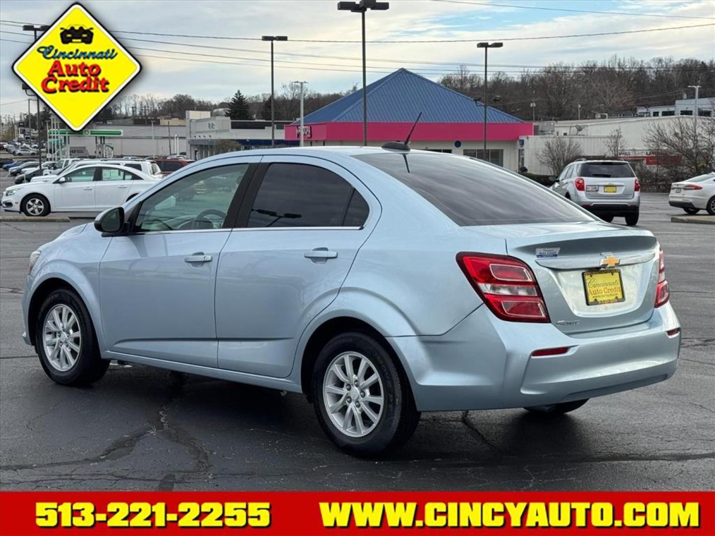 2018 Silver Ice Metallic Gan Chevrolet Sonic LT Auto (1G1JD5SH5J4) with an 1.8L Ecotec 1.8L I4 138hp 125ft. lbs. Sequential Multiport Fuel Injection engine, 6-Speed Shiftable Automatic transmission, located at 5489 Dixie Highway, Fairfield, OH, 45014, (513) 221-2255, 39.333084, -84.523834 - Photo#2