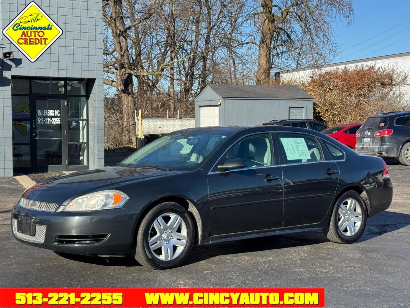 2014 Ashen Gray Metallic Chevrolet Impala Limited LT Fleet (2G1WB5E37E1) with an 3.6L 3.6L Flex Fuel V6 300hp 262ft. lbs. Fuel Injected engine, 6-Speed Shiftable Automatic w/Overdrive transmission, located at 2813 Gilbert Avenue, Cincinnati, OH, 45206, (513) 221-2255, 39.130219, -84.489189 - Photo#0