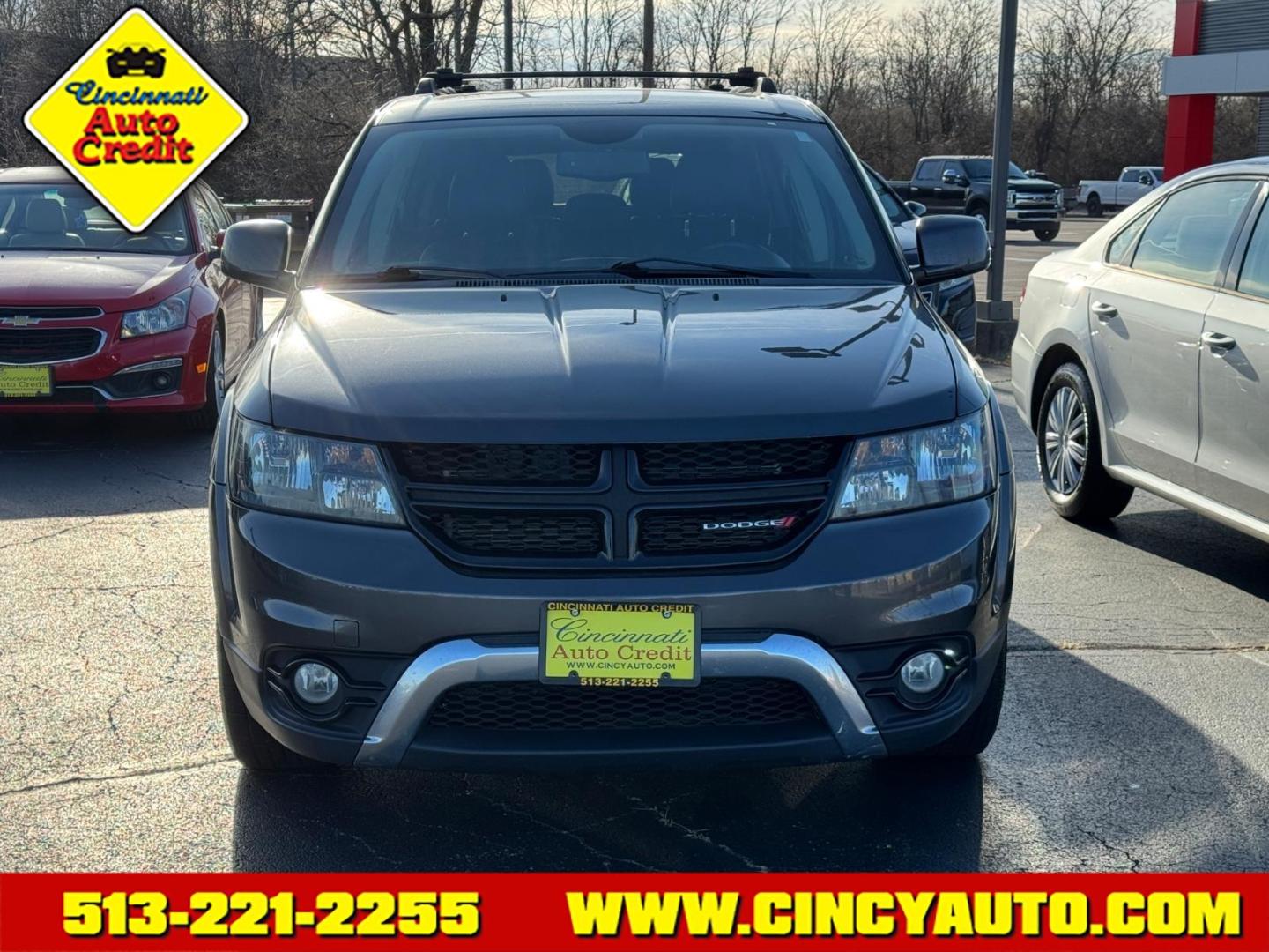 2016 Granite Crystal Metallic Clear Coat Dodge Journey Crossroad (3C4PDDGG8GT) with an 3.6L Pentastar 3.6L V6 283hp 260ft. lbs. Sequential Multiport Fuel Injection engine, 6-Speed Shiftable Automatic transmission, located at 5489 Dixie Highway, Fairfield, OH, 45014, (513) 221-2255, 39.333084, -84.523834 - Photo#1