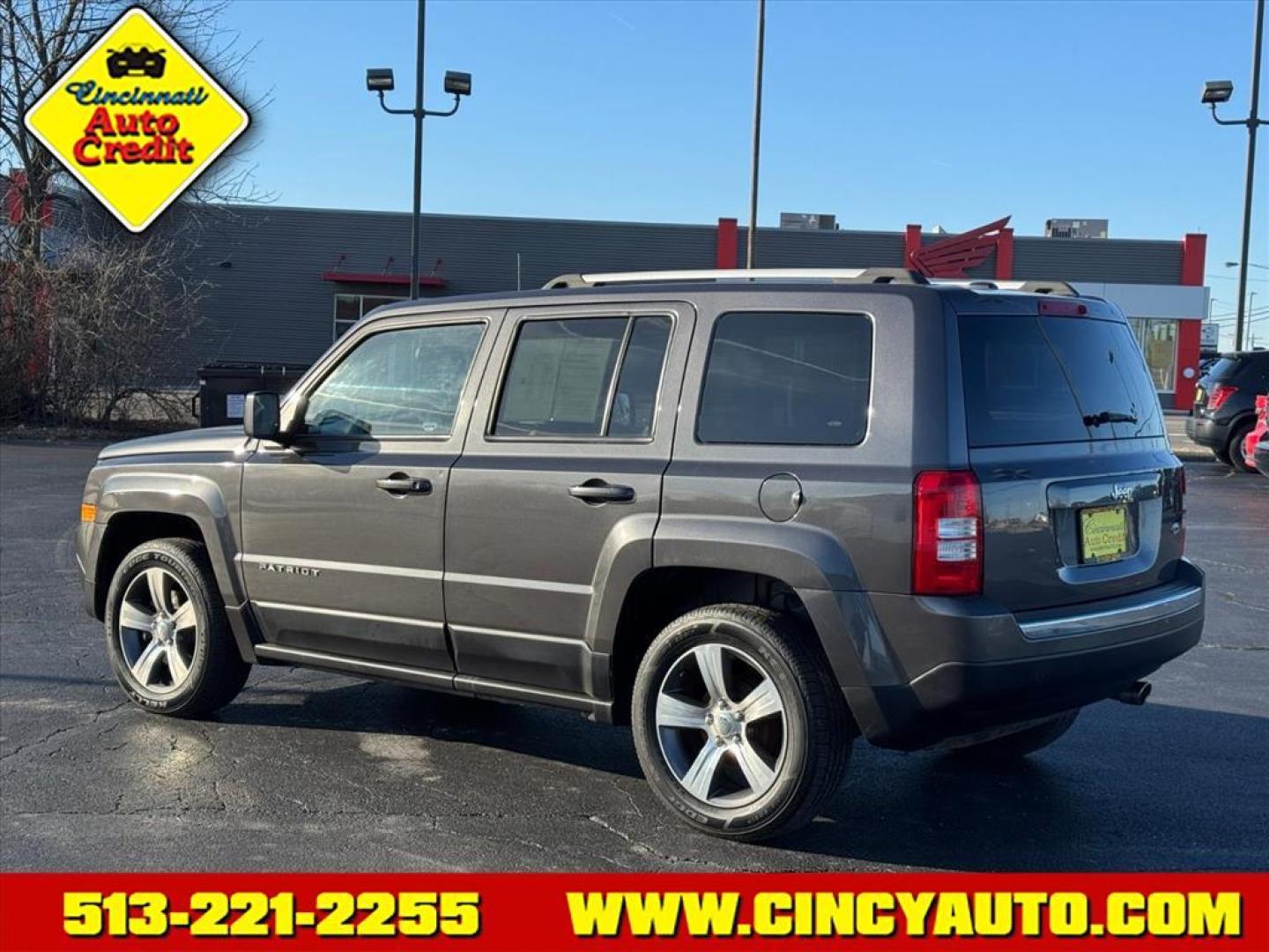 2017 Granite Crystal Metallic Clear Coat Jeep Patriot High Altitude (1C4NJPFA0HD) with an 2.0L 2.0L I4 158hp 141ft. lbs. Sequential Multiport Fuel Injection engine, CVT transmission, located at 5489 Dixie Highway, Fairfield, OH, 45014, (513) 221-2255, 39.333084, -84.523834 - Photo#2